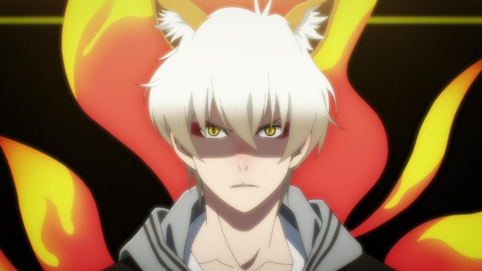 The God of High School background