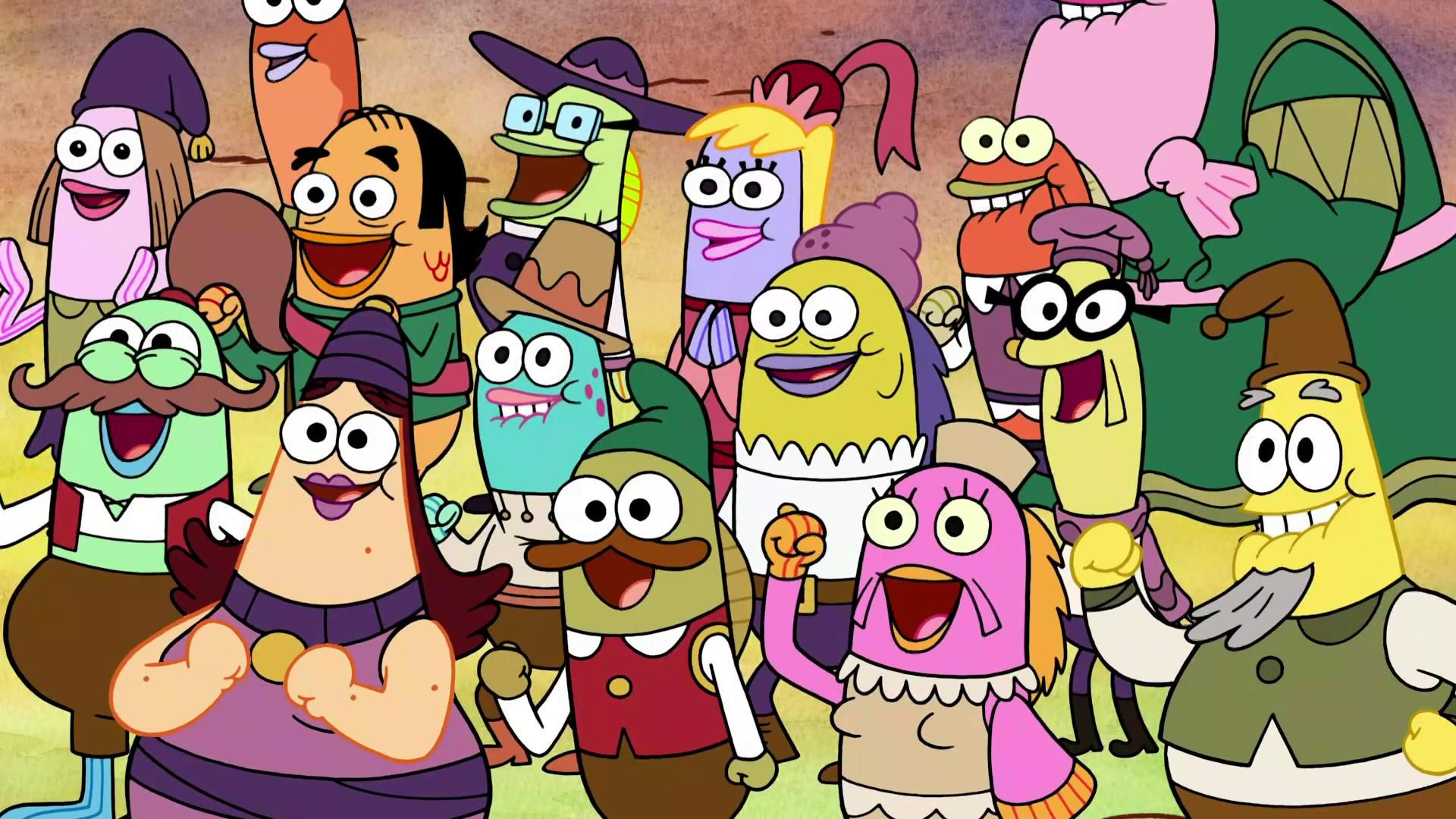 The Patrick Star Show background