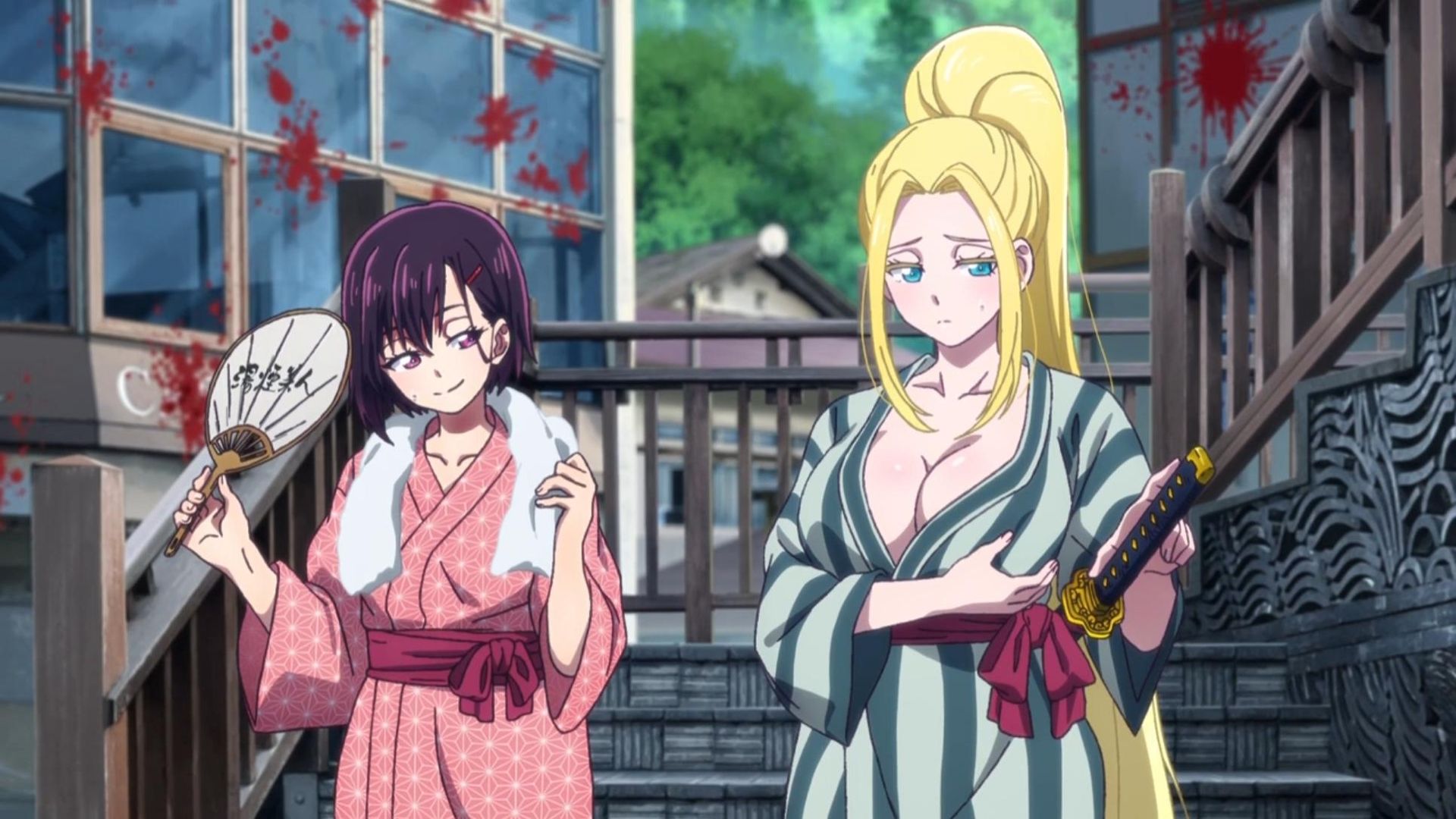 Zom 100: Bucket List of the Dead background