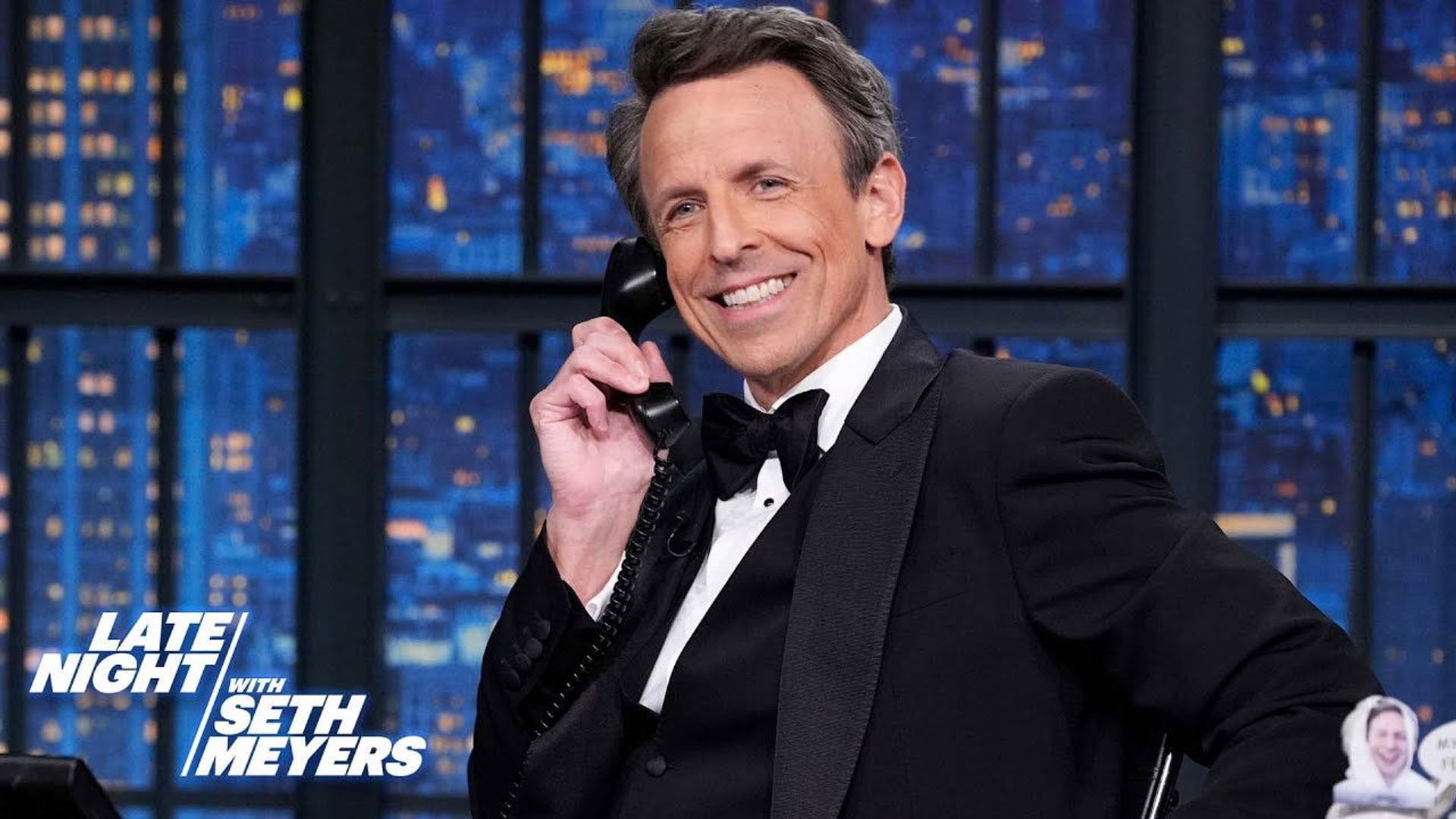 Late Night with Seth Meyers: Corrections" background