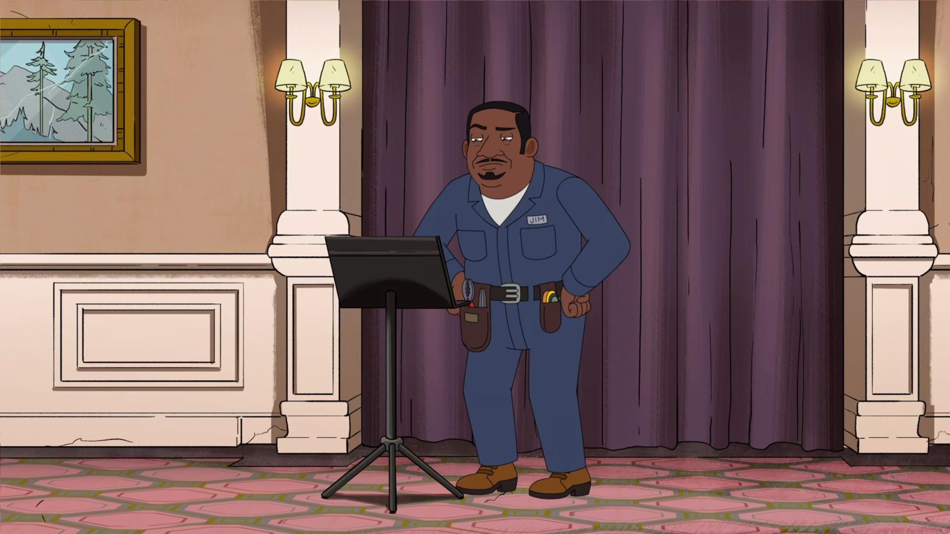 Haunted Hotel background