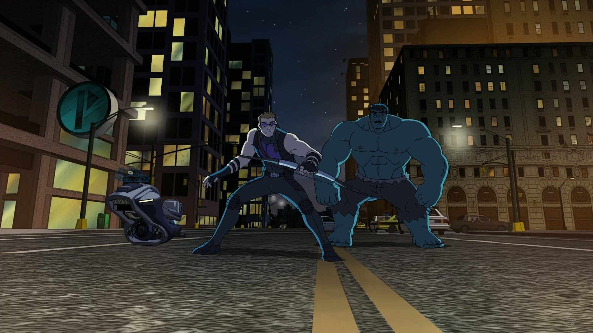 Avengers Assemble background