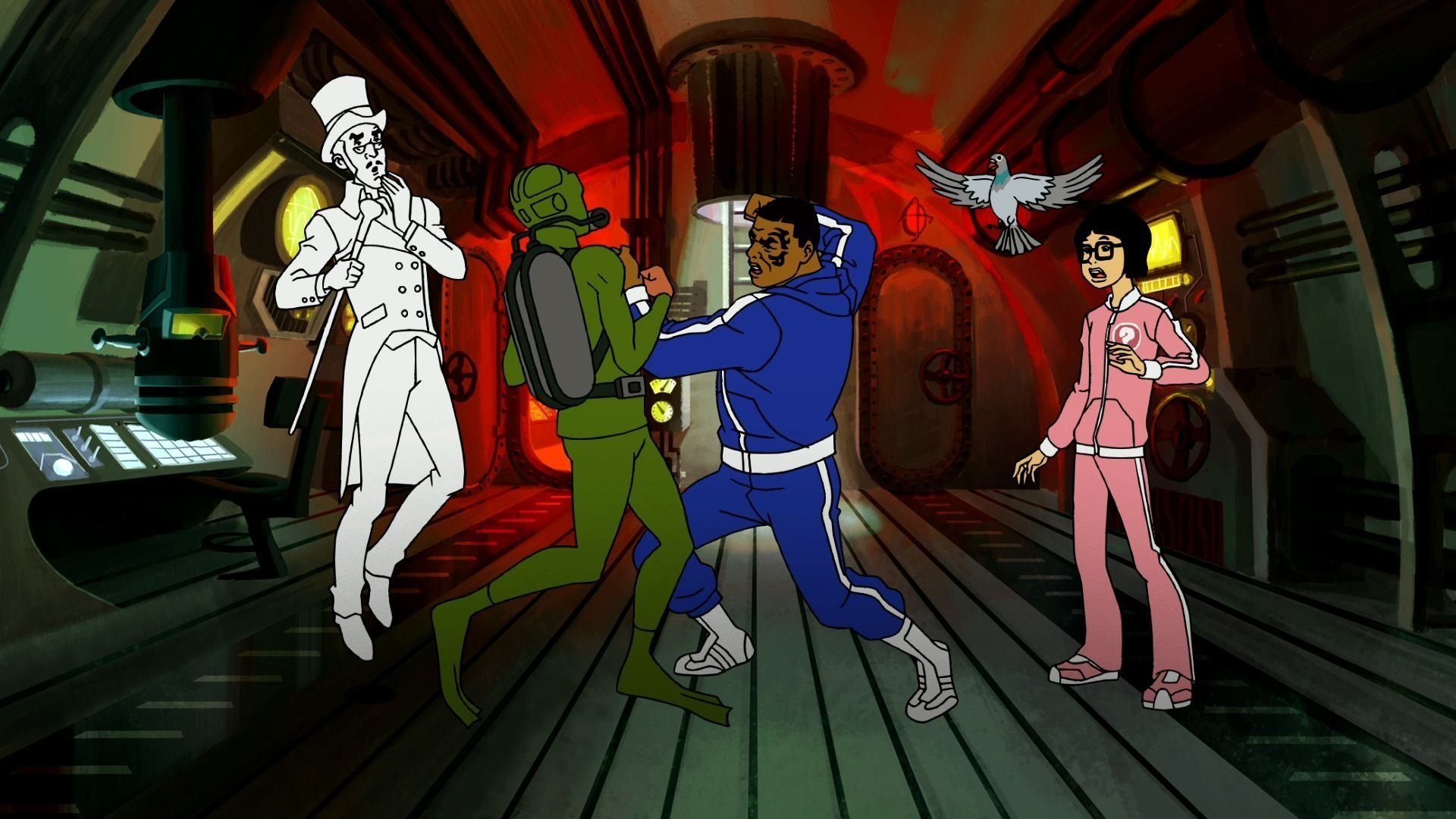 Mike Tyson Mysteries background