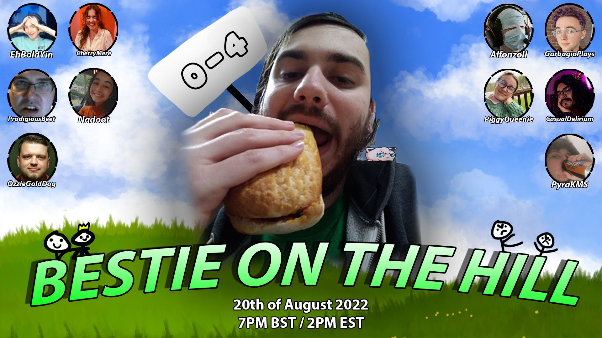 Bestie on the Hill background