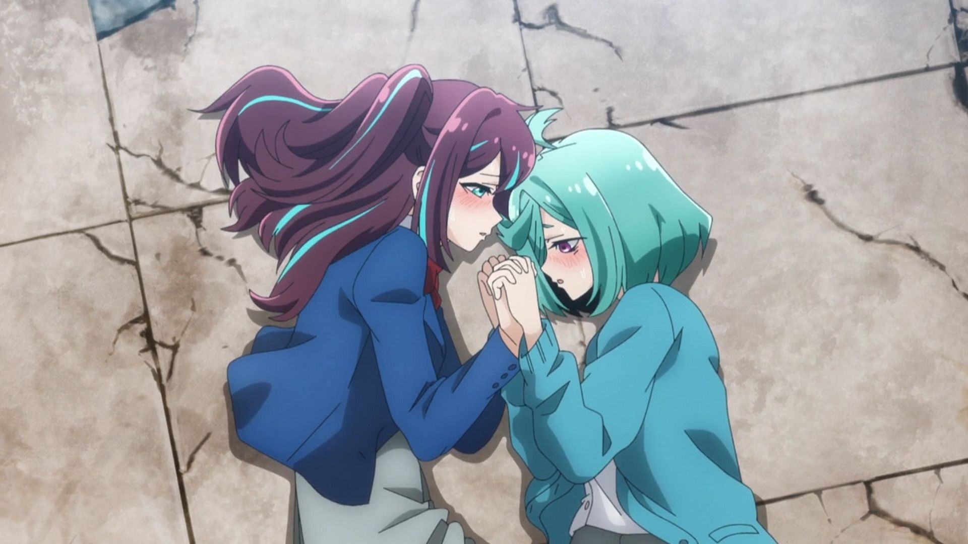 Gushing Over Magical Girls background