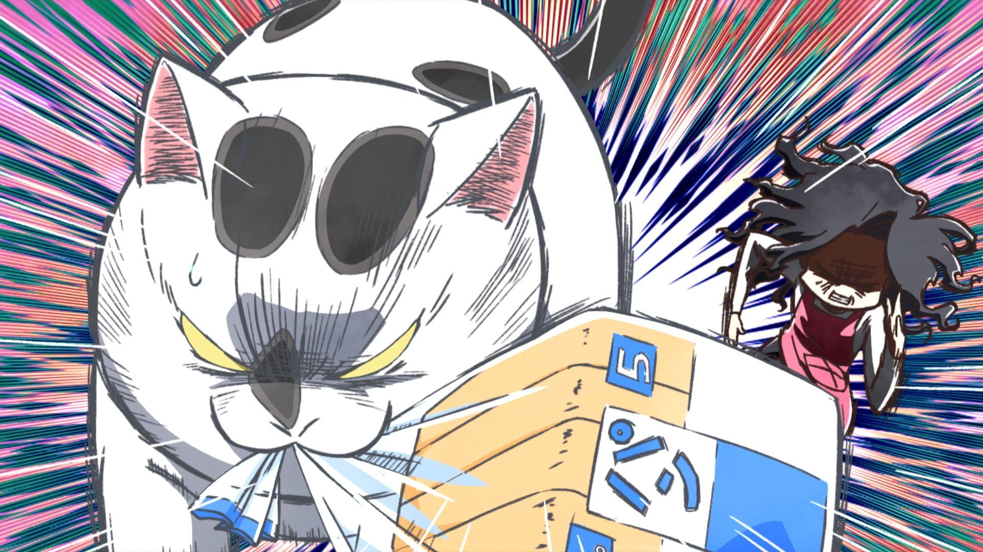 Inu to Neko Docchi mo Katteru to Mainichi Tanoshii background