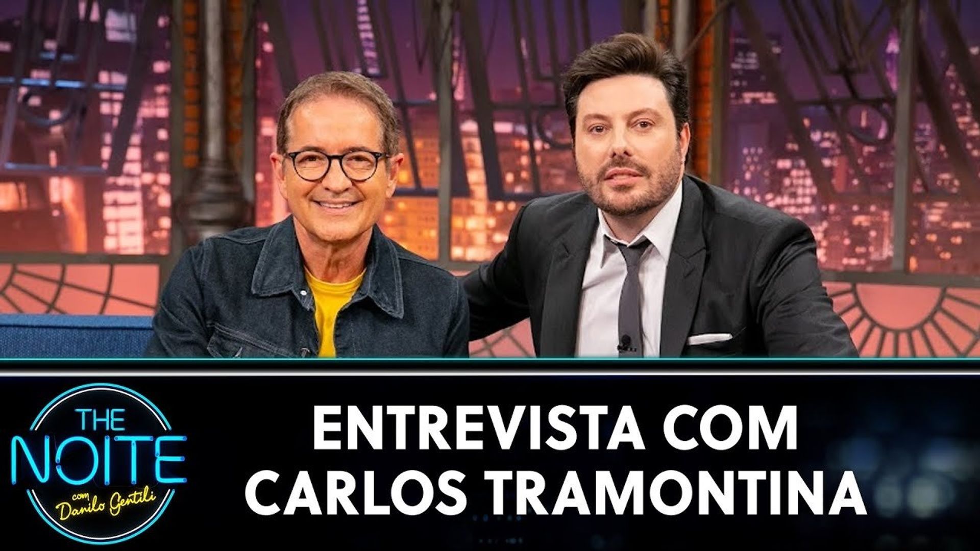 The Noite com Danilo Gentili background