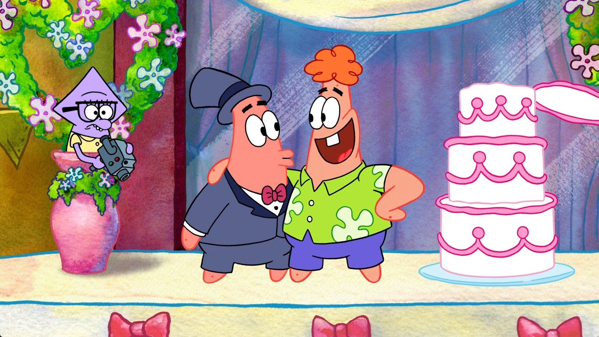 The Patrick Star Show background