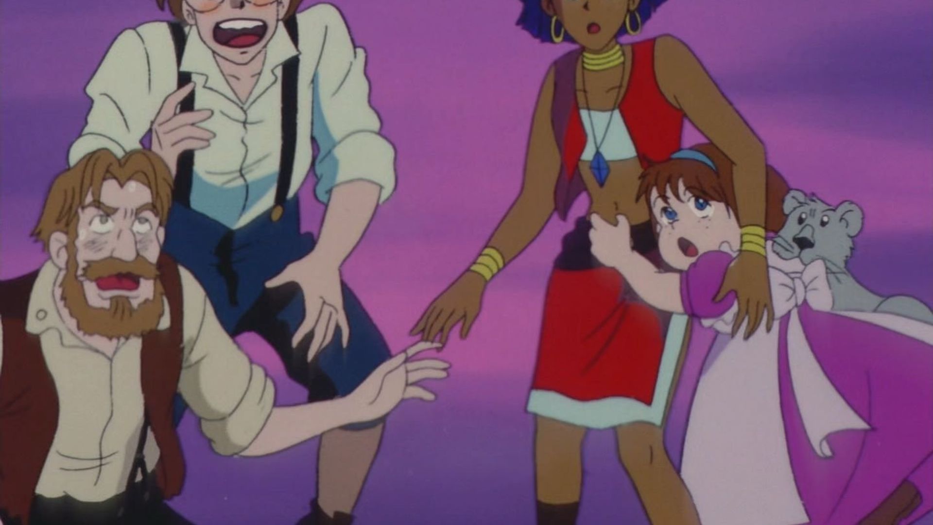 Nadia: The Secret of Blue Water background