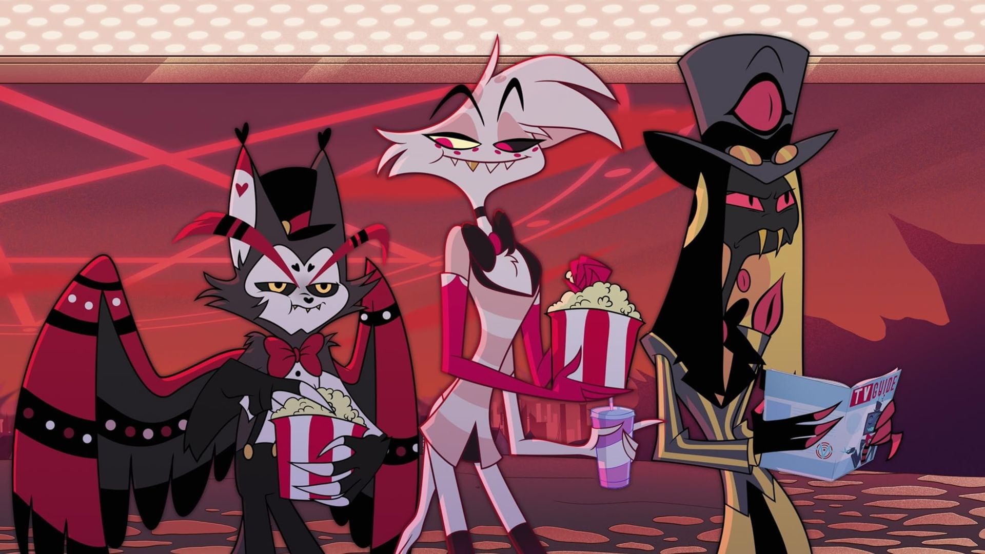 Hazbin Hotel background