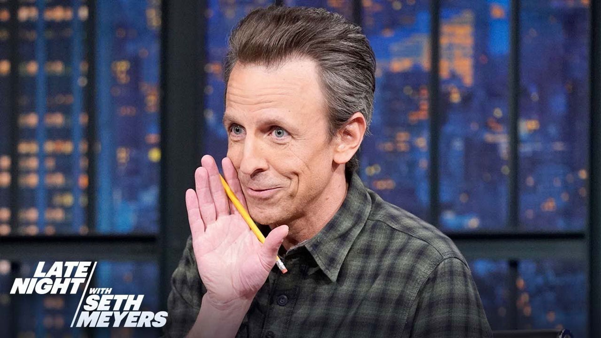 Late Night with Seth Meyers: Corrections" background