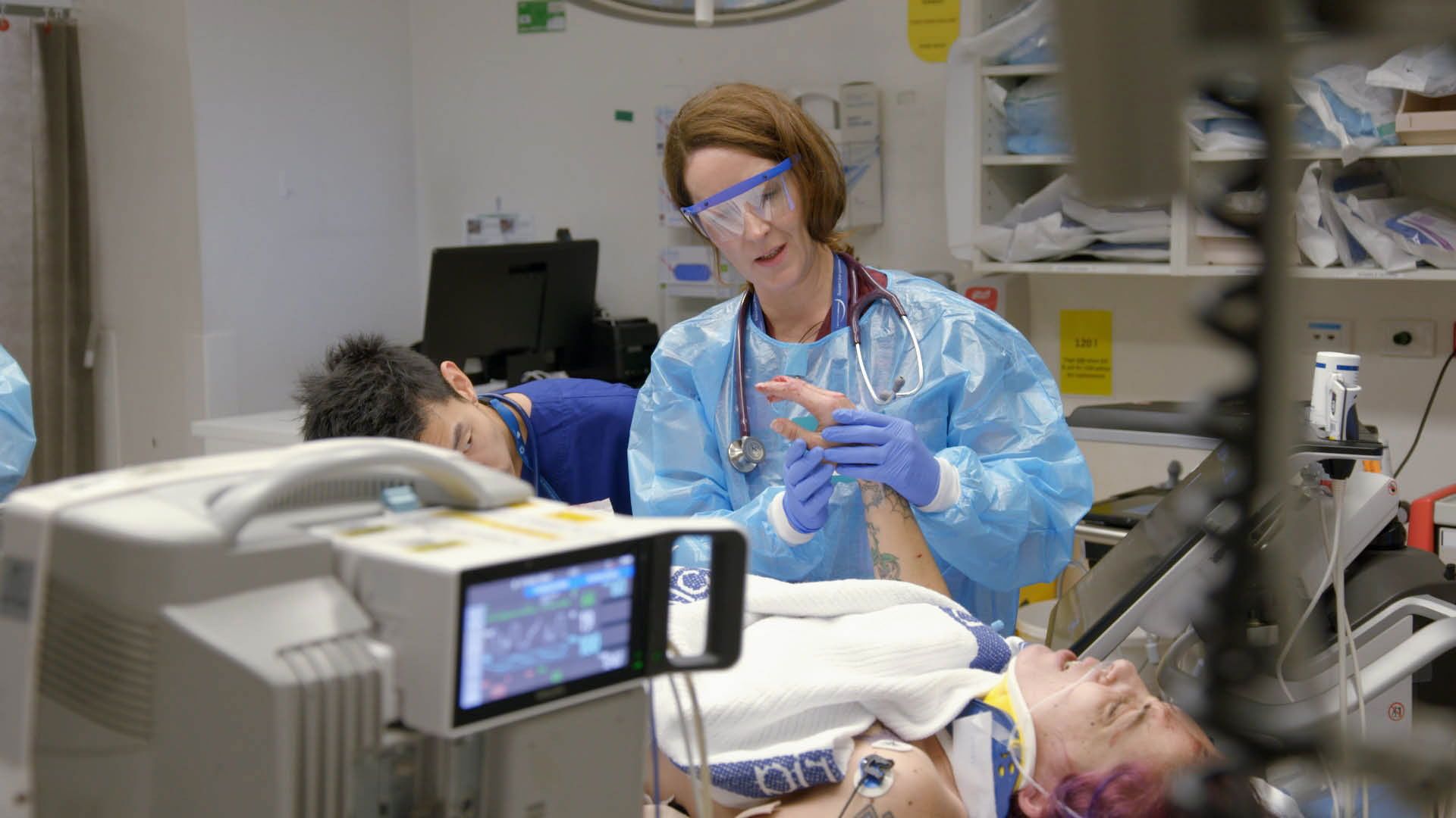 Emergency background