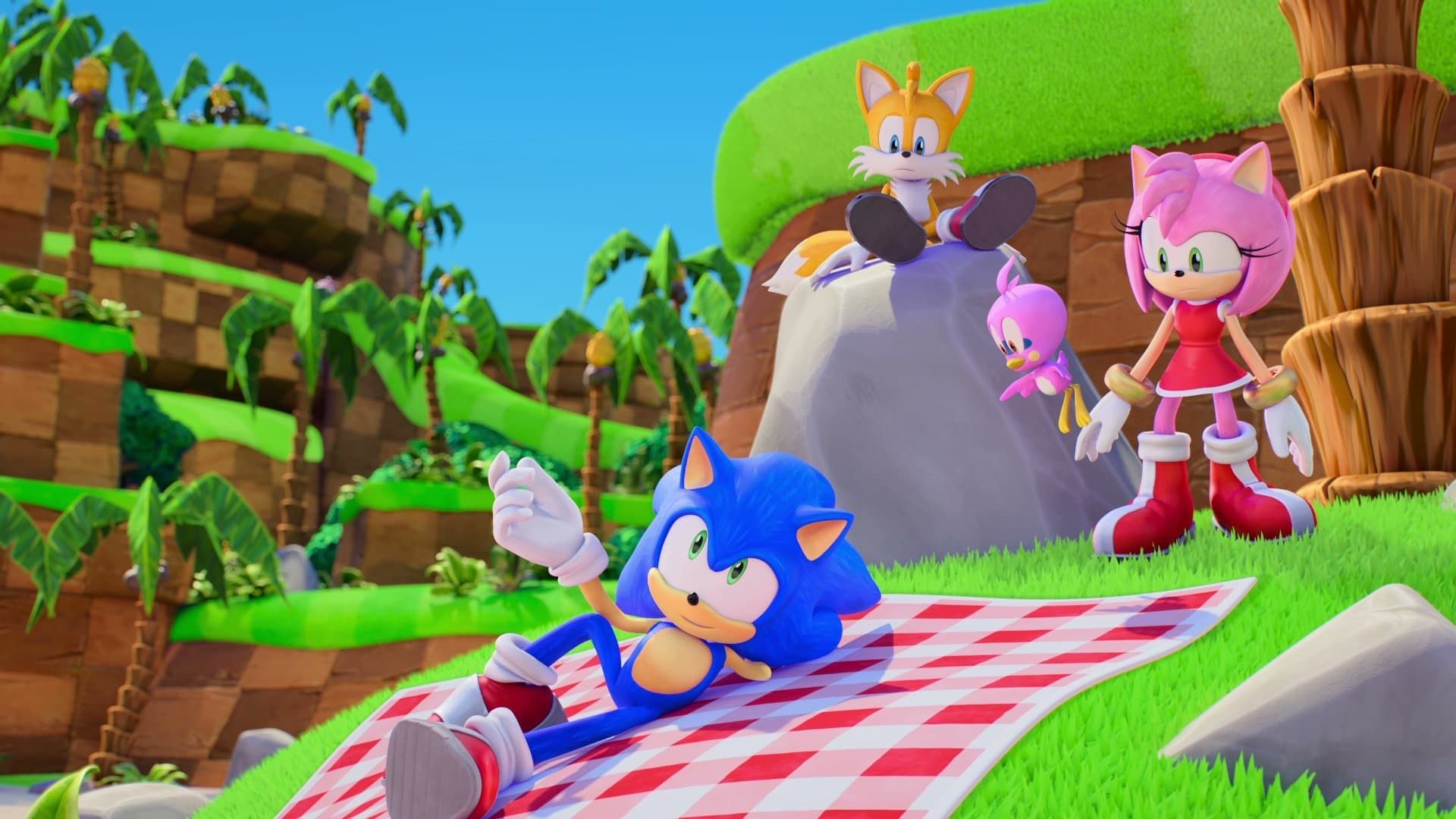 Sonic Prime background