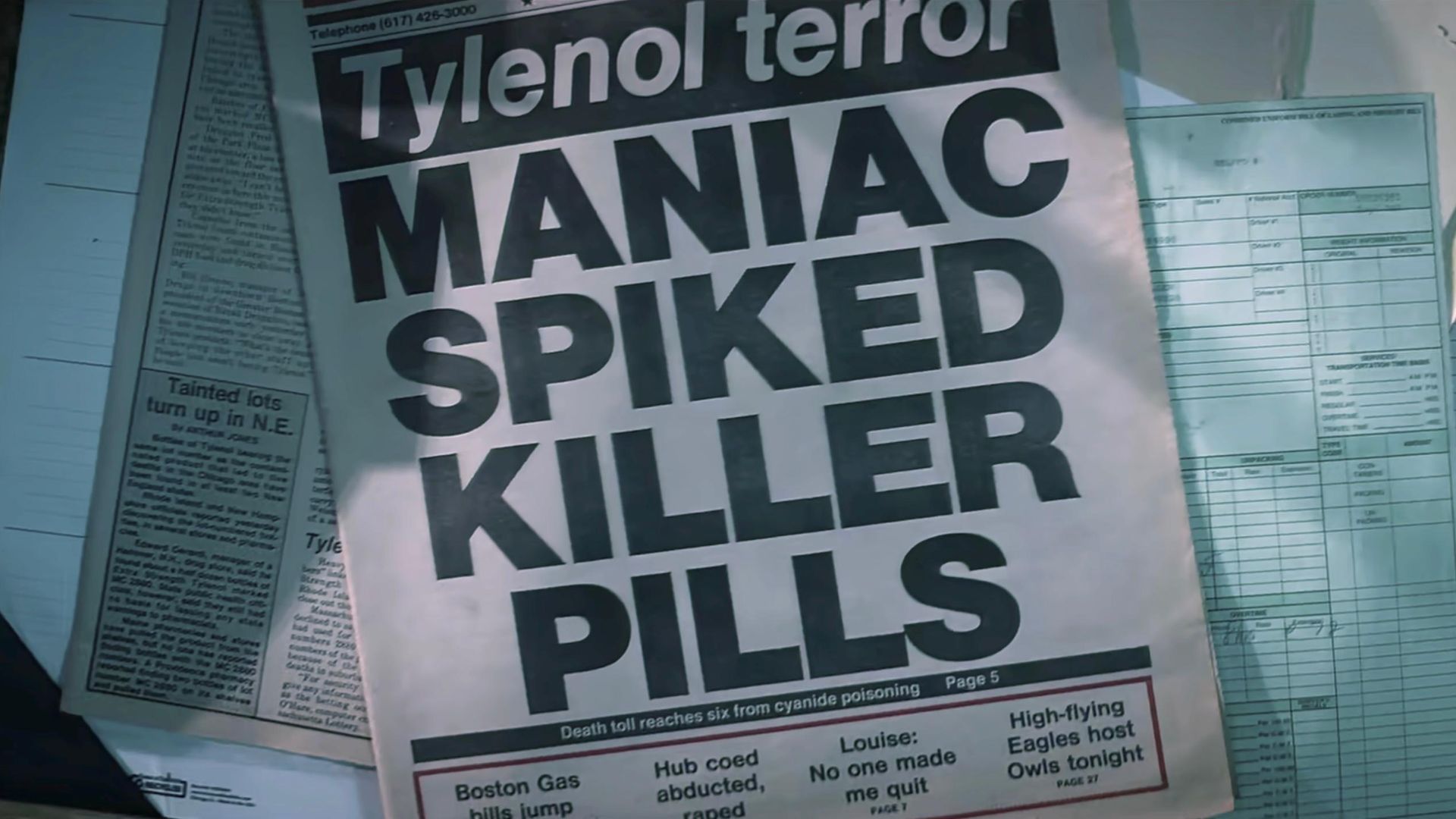 Cold Case: The Tylenol Murders background
