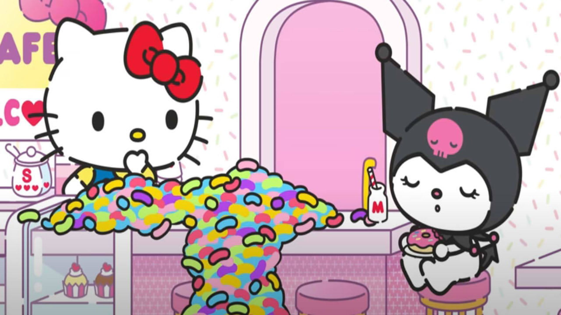 Hello Kitty and Friends Supercute Adventures background