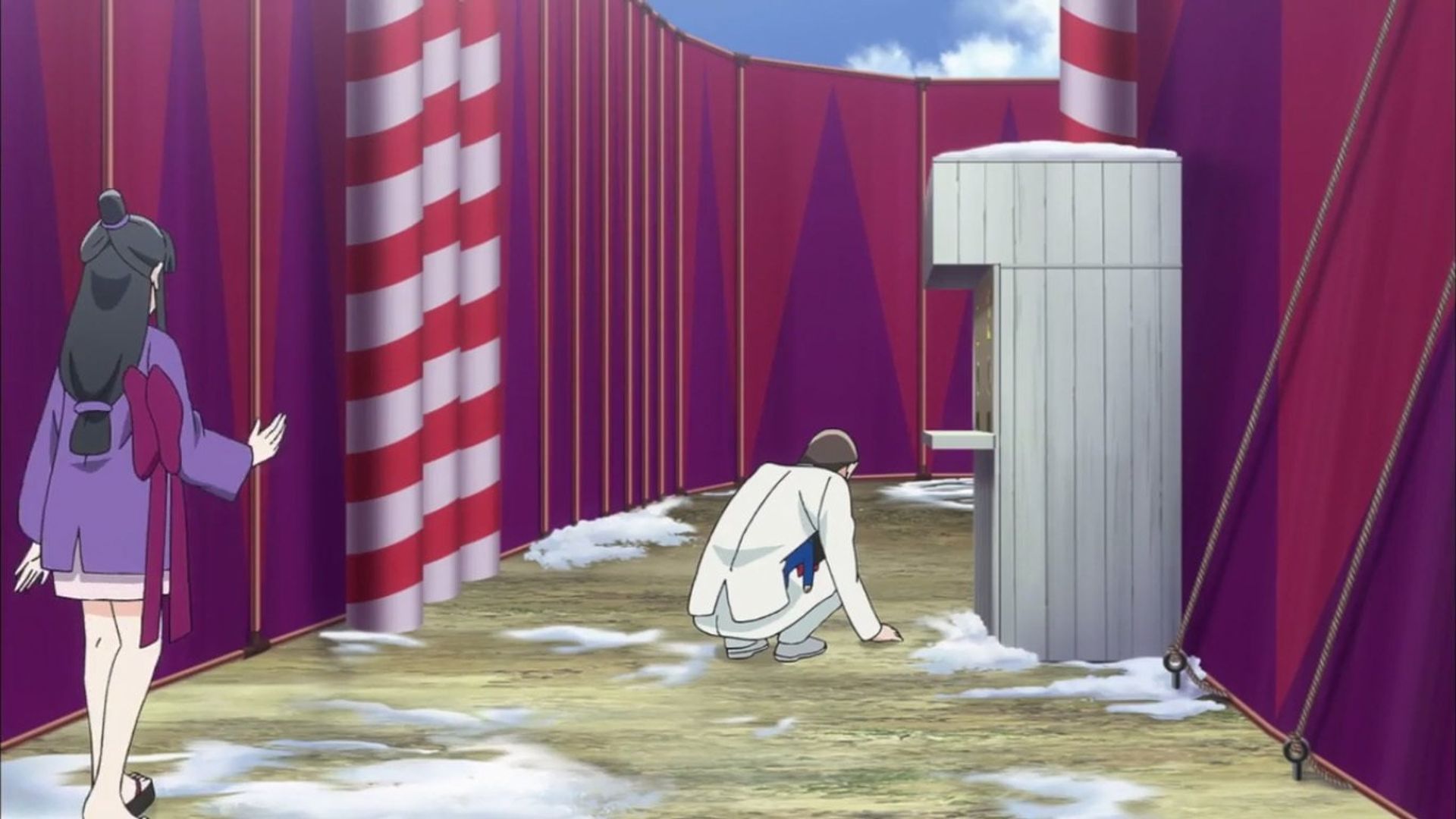 Ace Attorney background