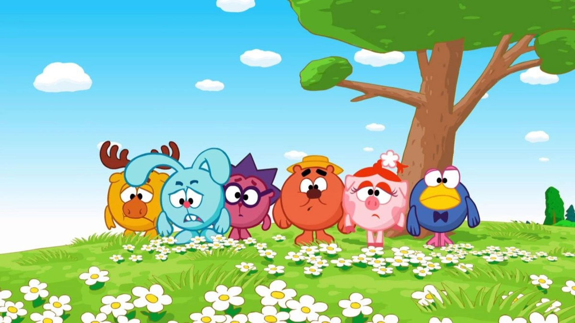 Kikoriki: New Season background