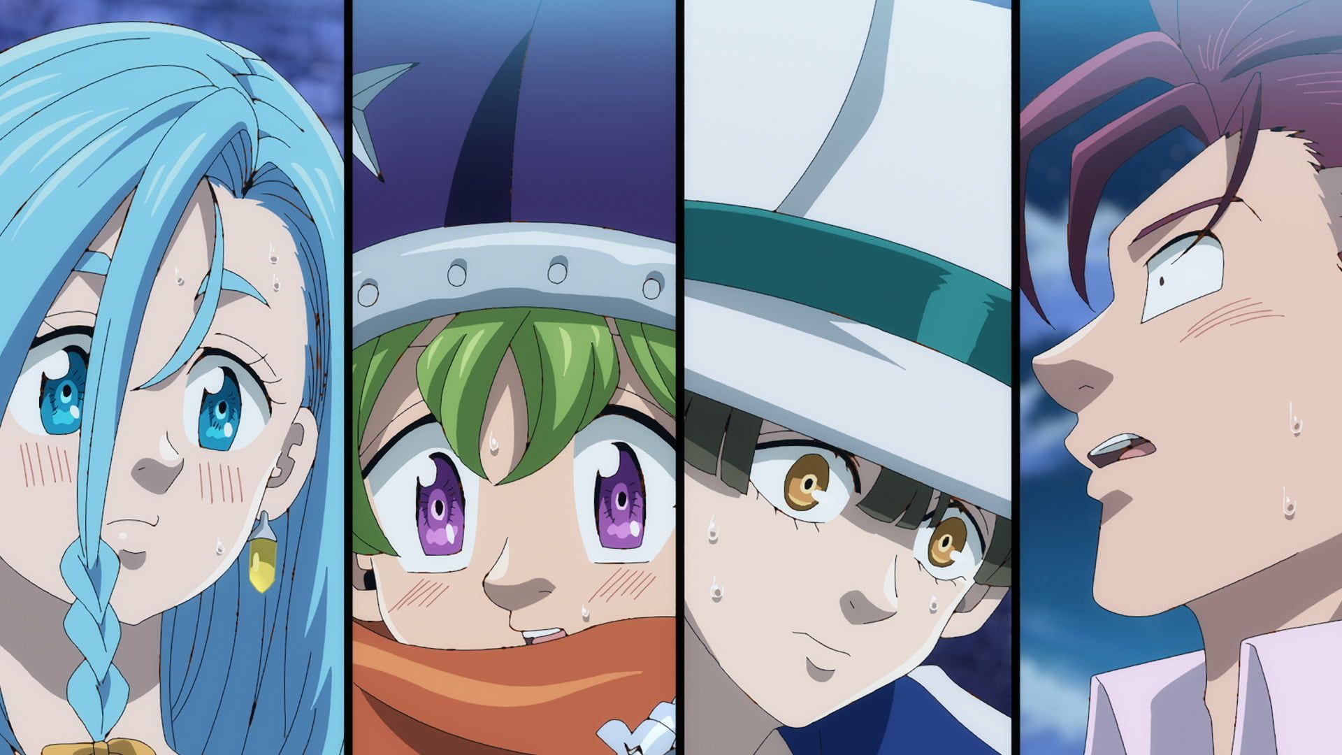 The Seven Deadly Sins: Four Knights of the Apocalypse background