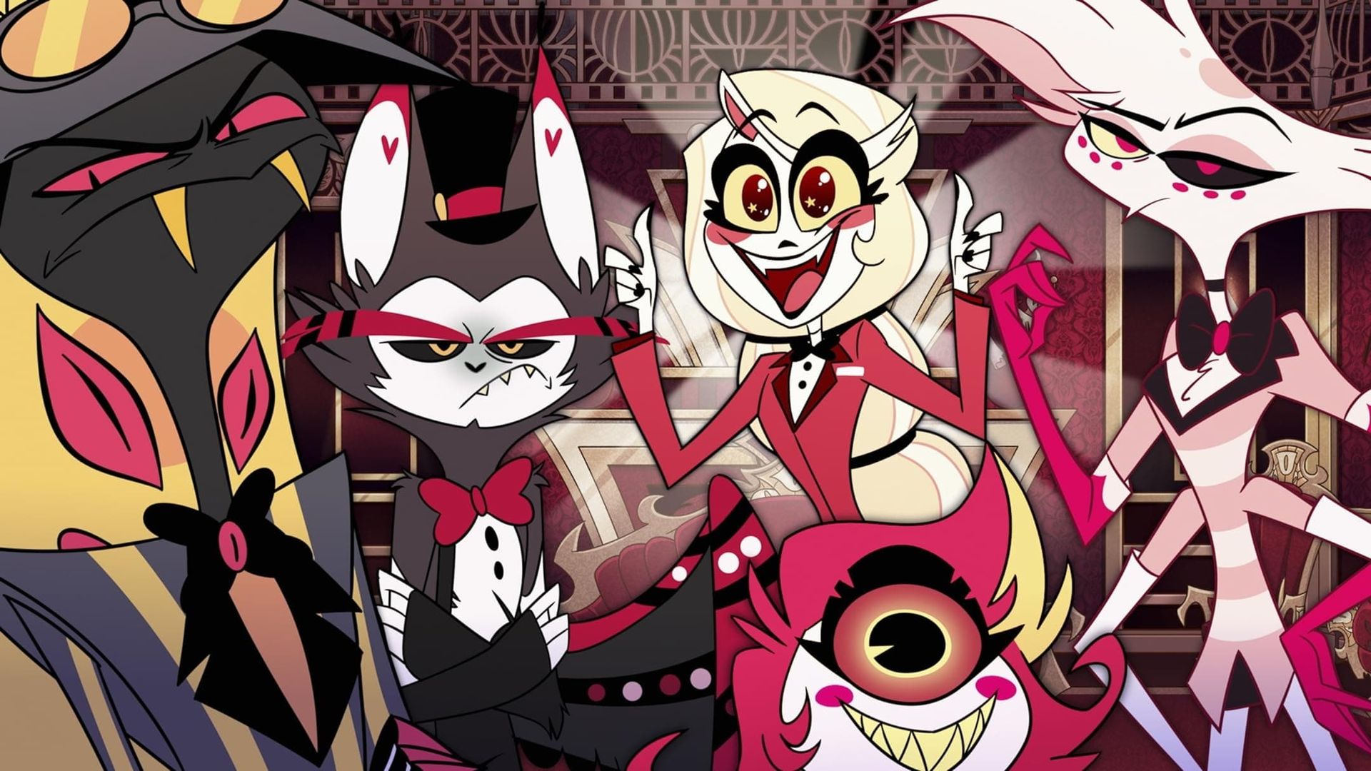 Hazbin Hotel background
