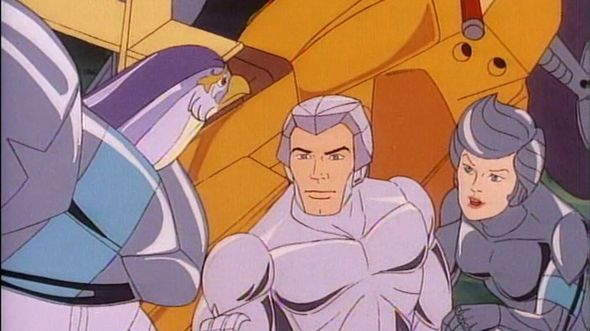Silverhawks background