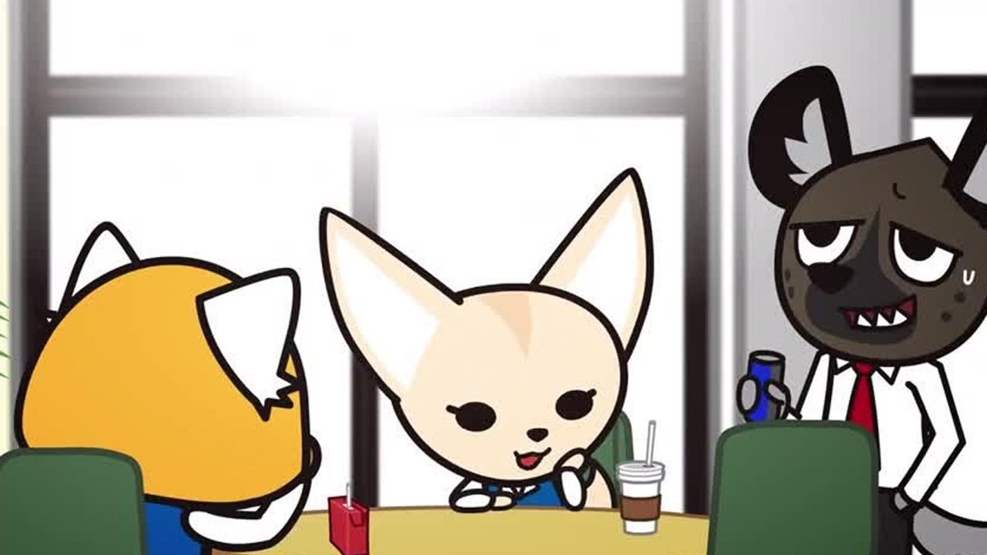 Aggretsuko background