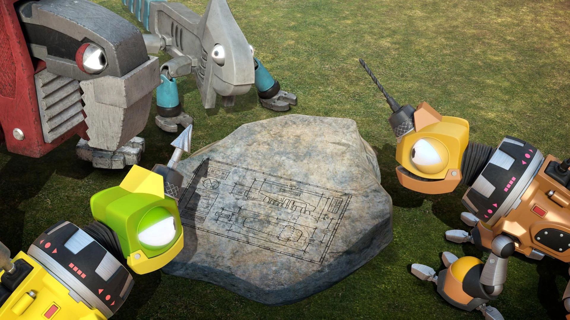 Dinotrux background