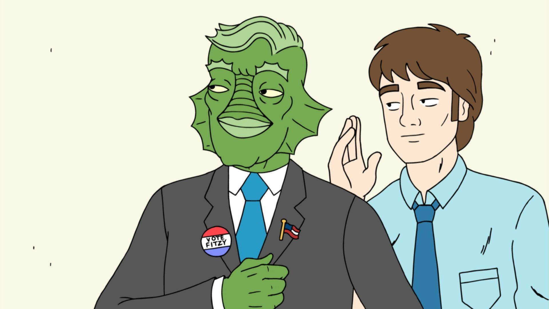 Ugly Americans background