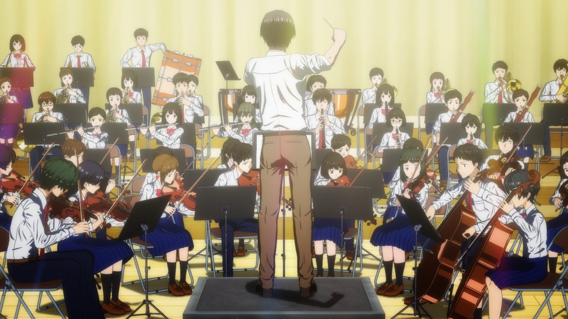 Blue Orchestra background