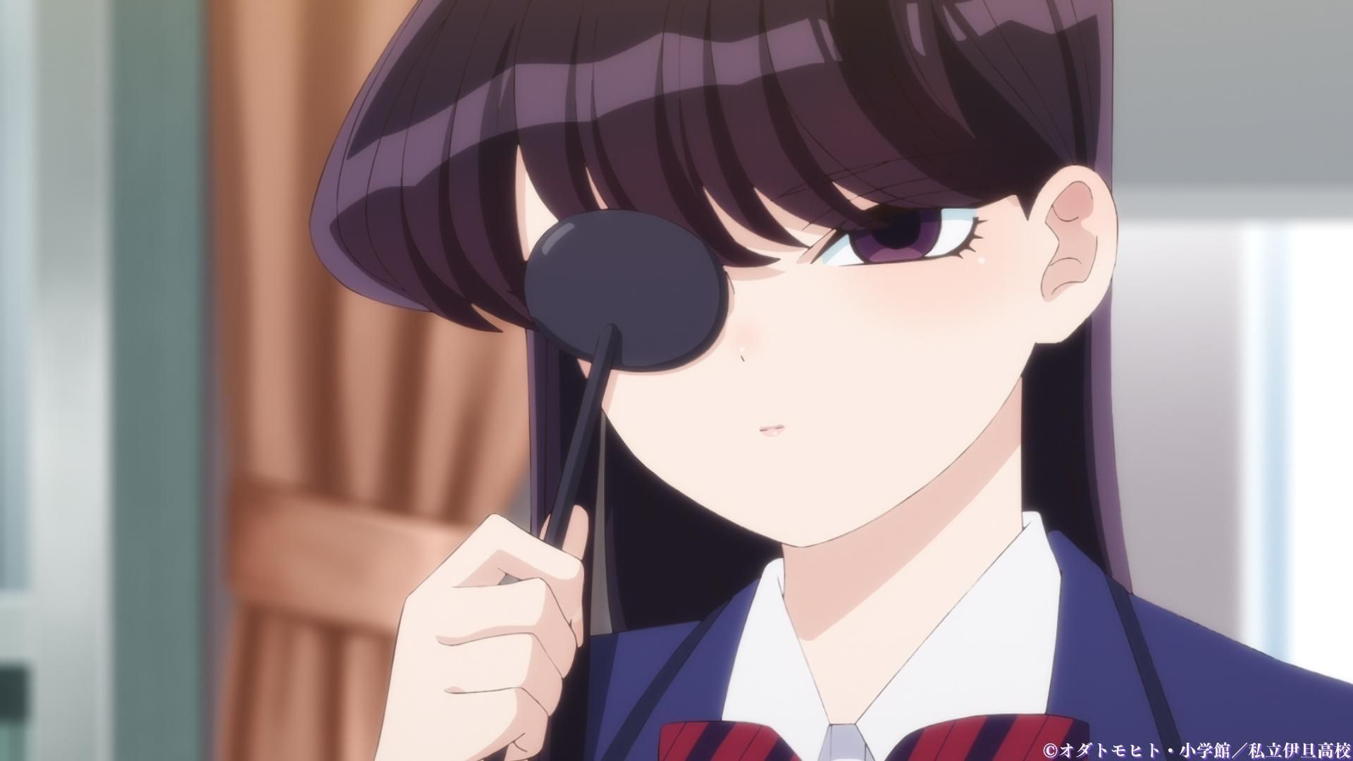 Komi Can't Communicate background