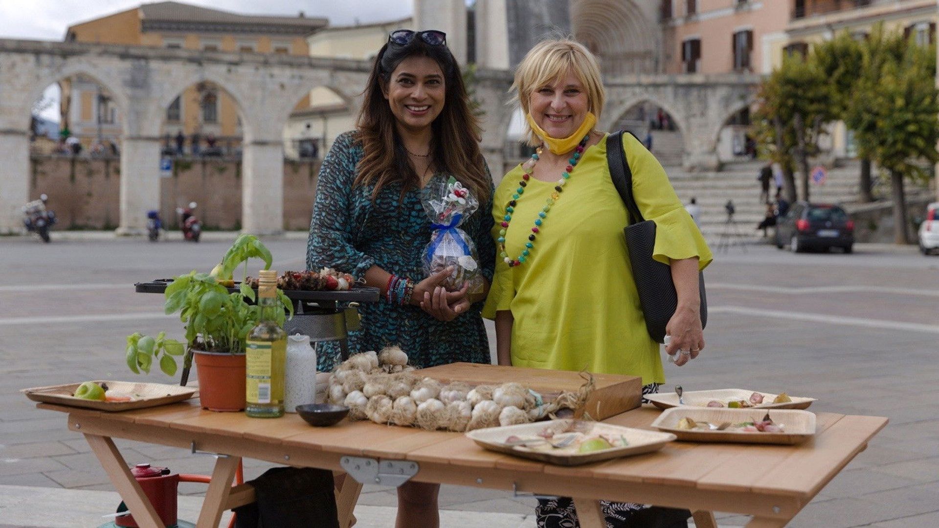 A Taste of Italy background