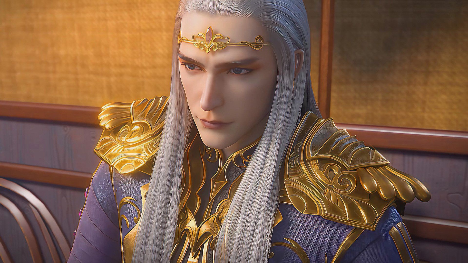 Purple River background