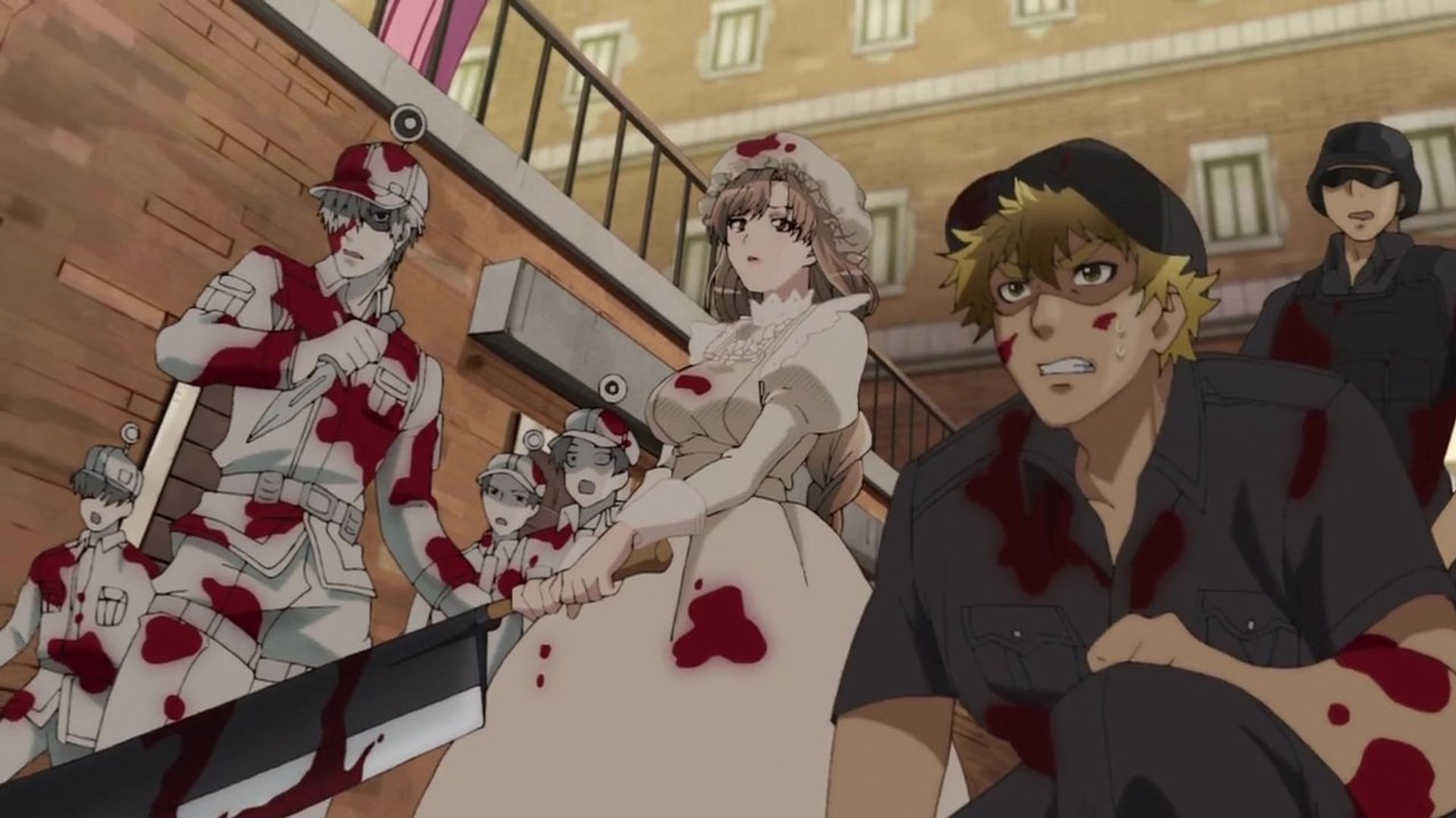 Cells at Work! background