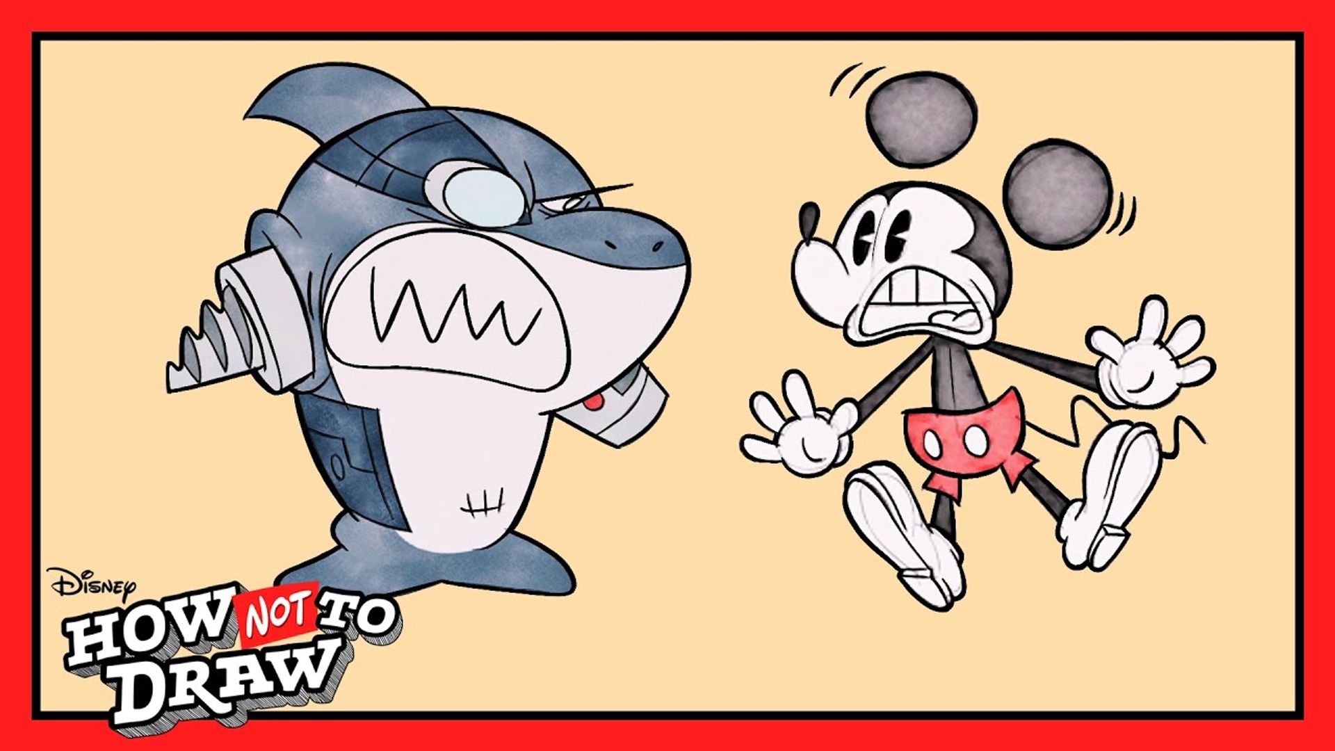 Disney How NOT to Draw background