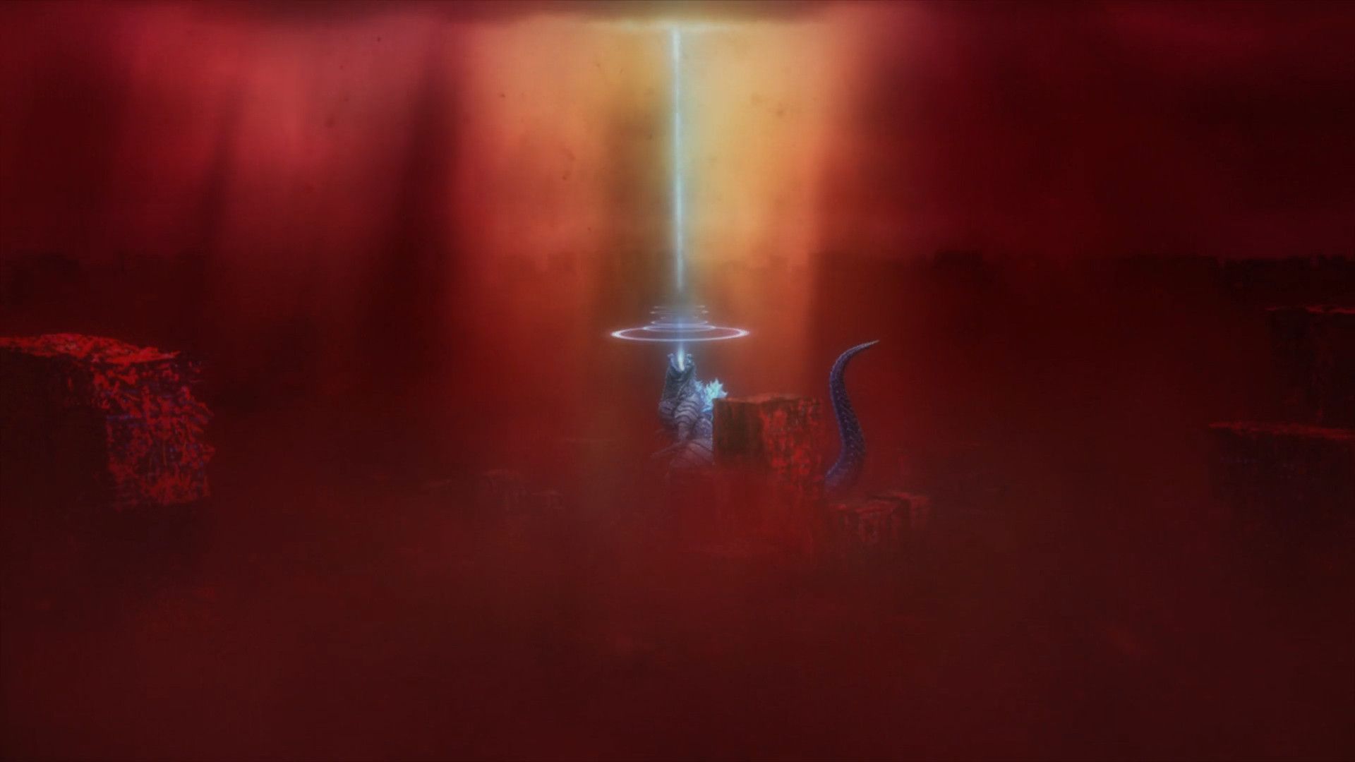 Godzilla Singular Point background