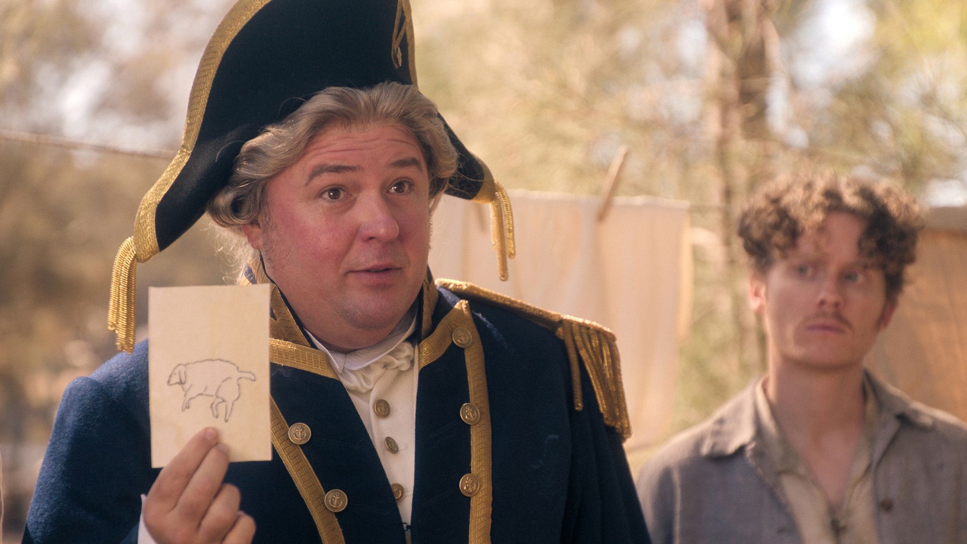 Ghosts Australia background