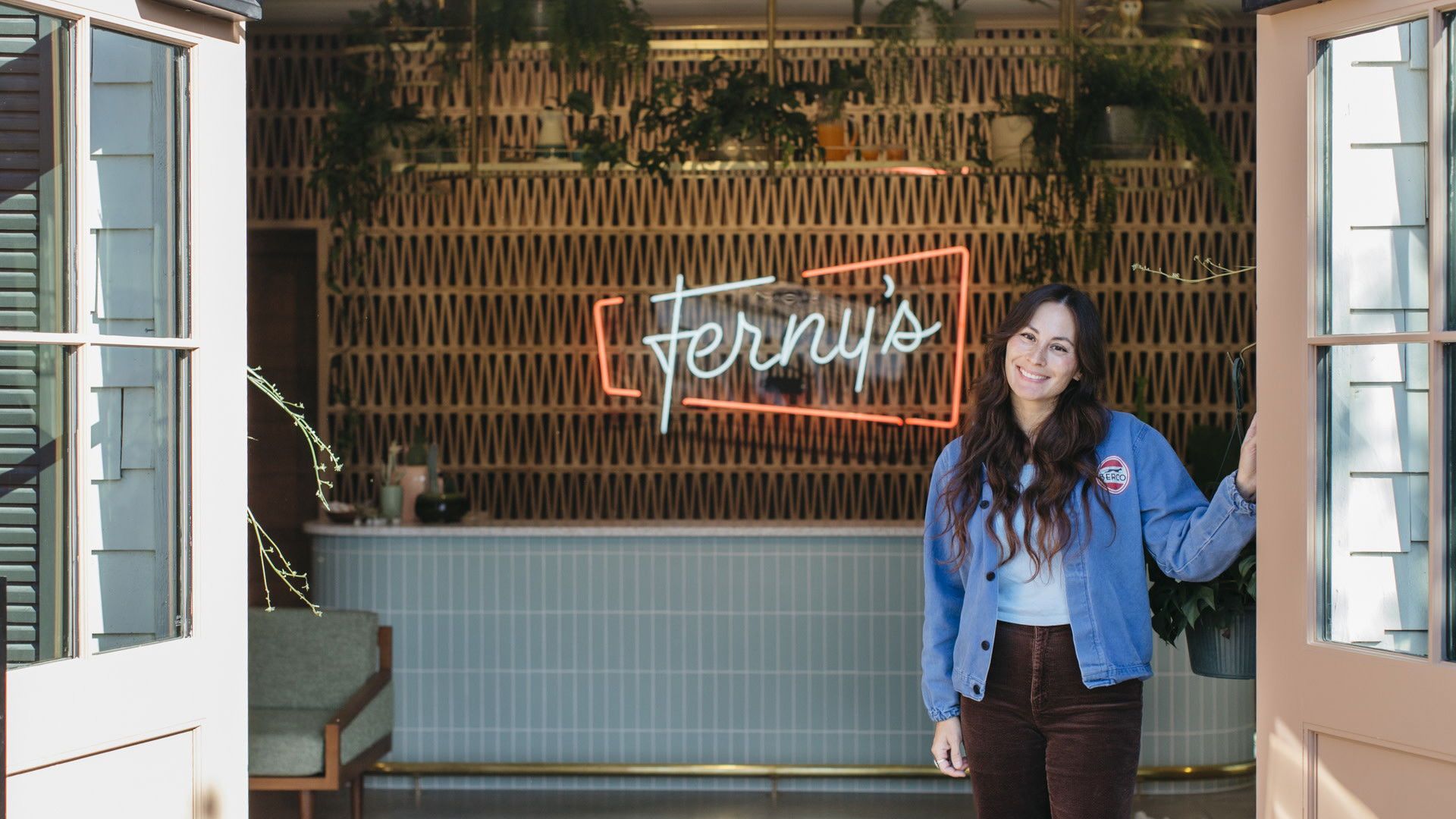 The Retro Plant Shop with Mikey & Jo background