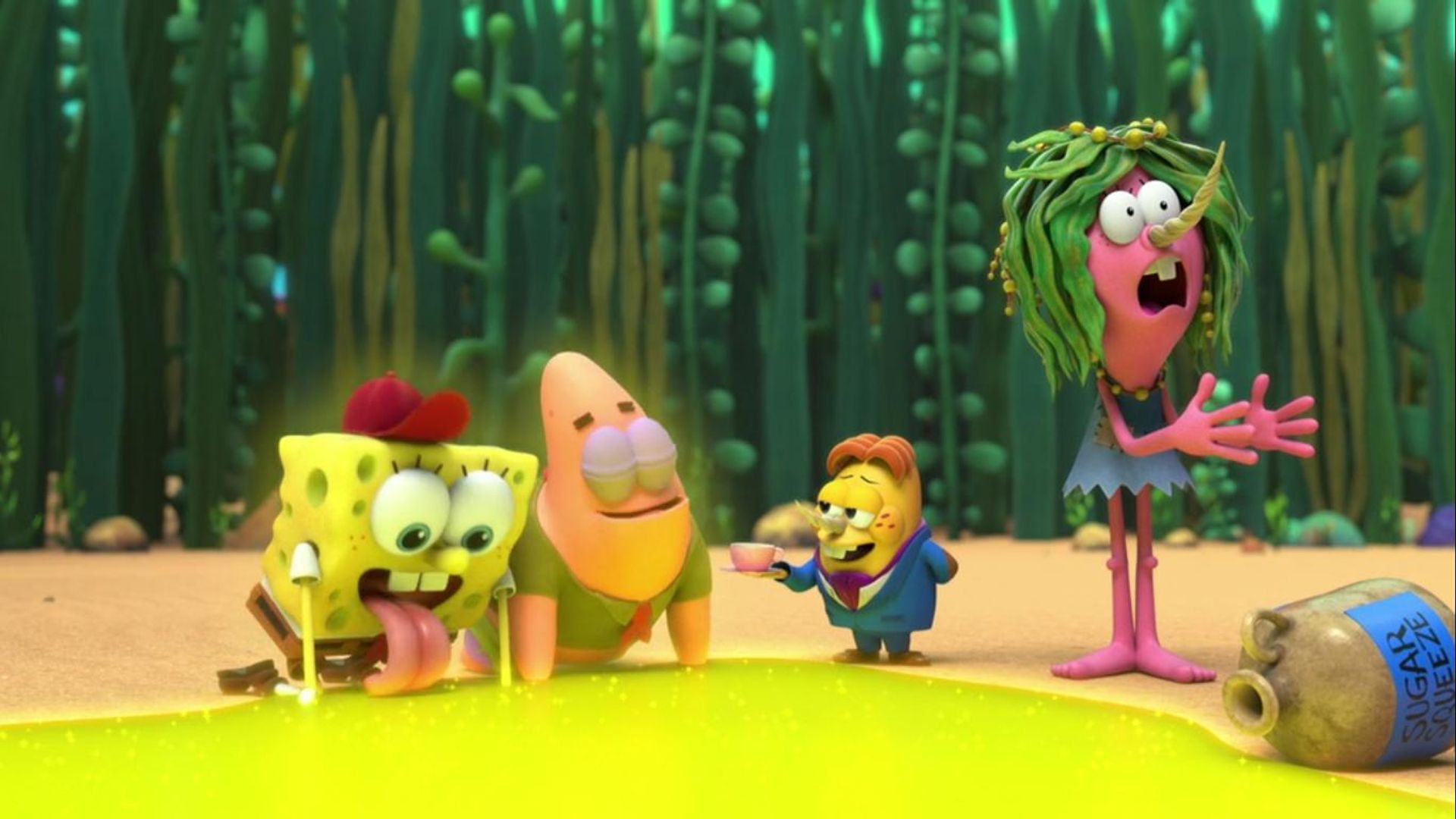 Kamp Koral: SpongeBob's Under Years background