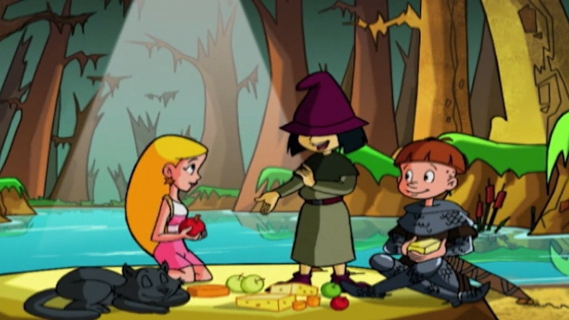 Sabrina: The Animated Series background