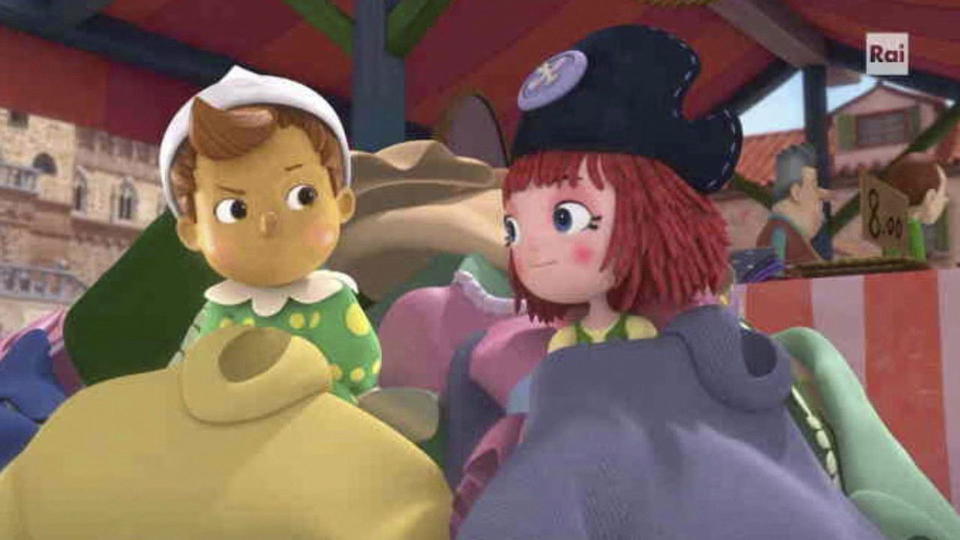 Pinocchio and Friends background