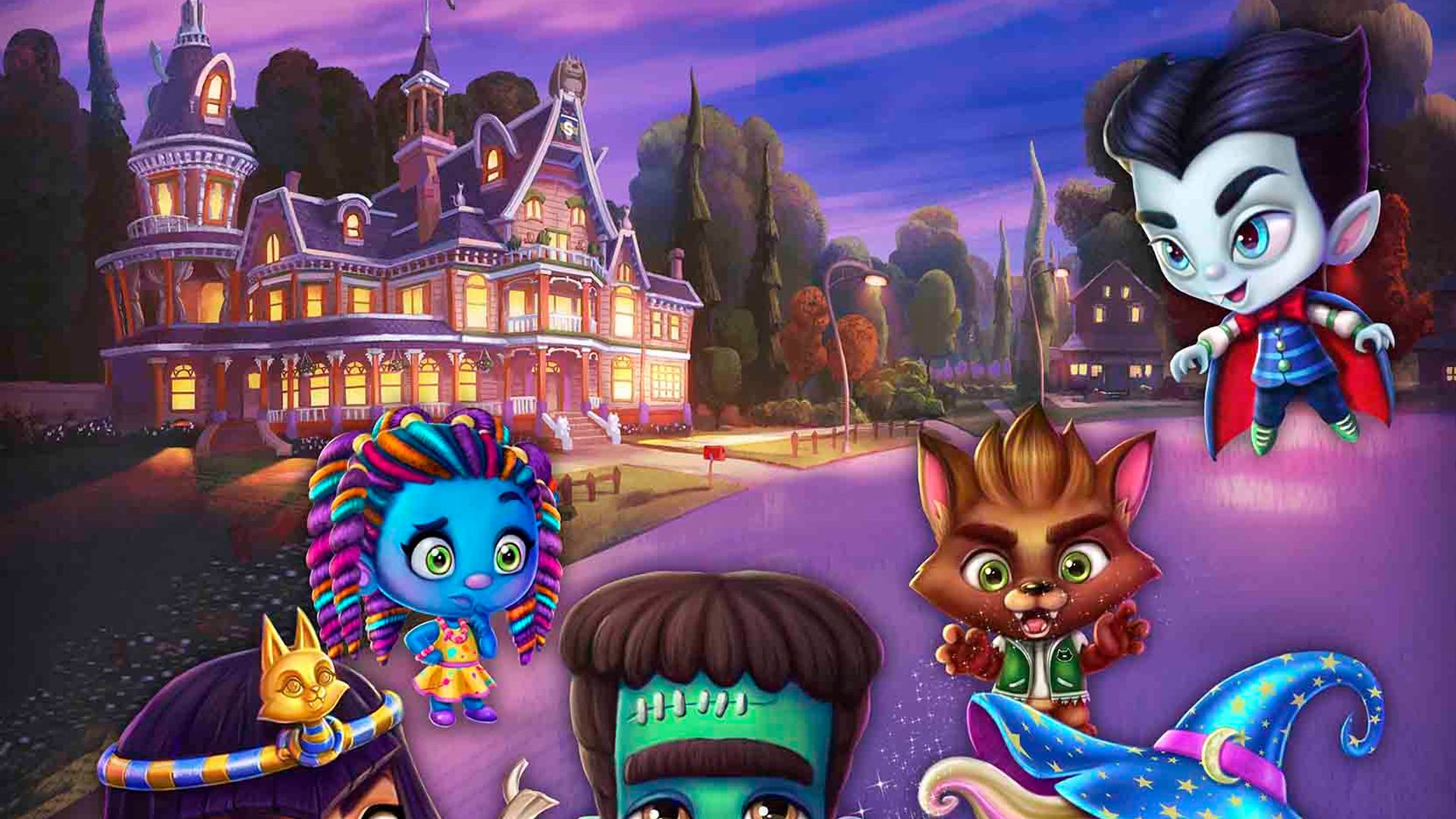 Super Monsters background