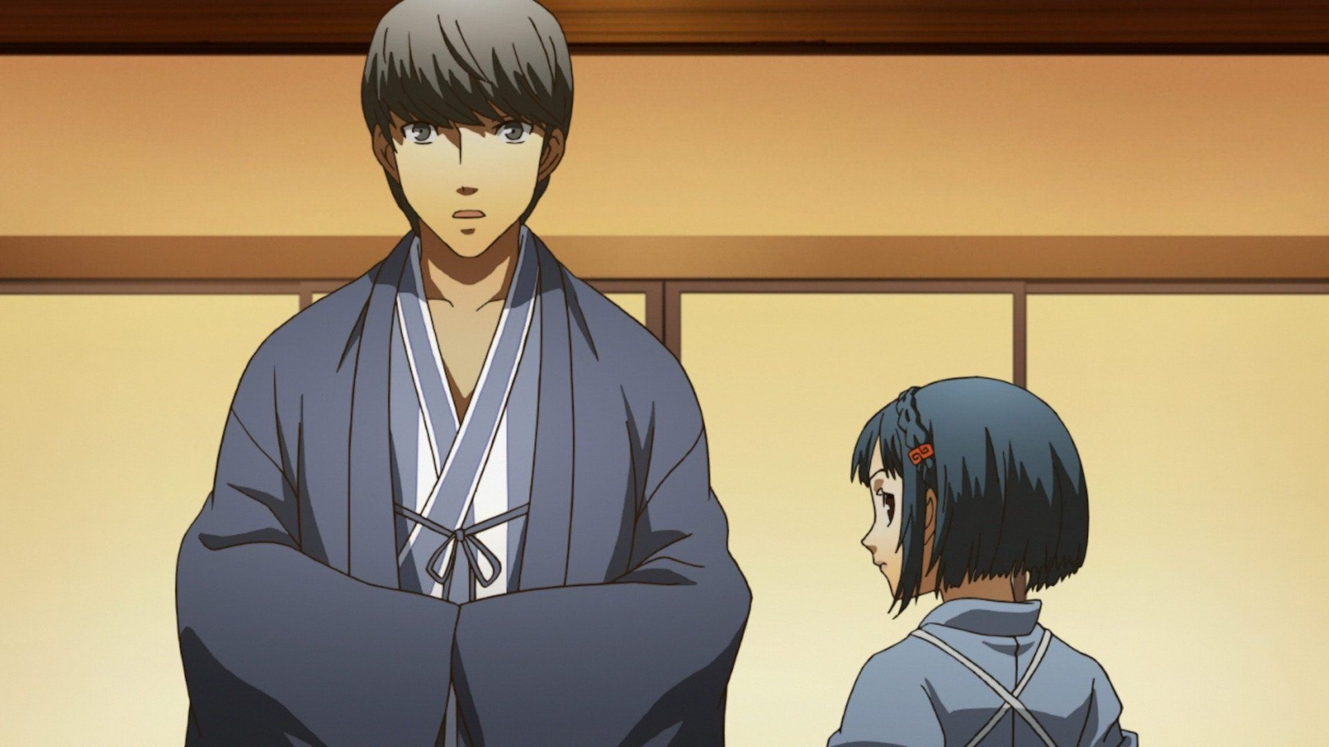 Persona 4: The Animation background