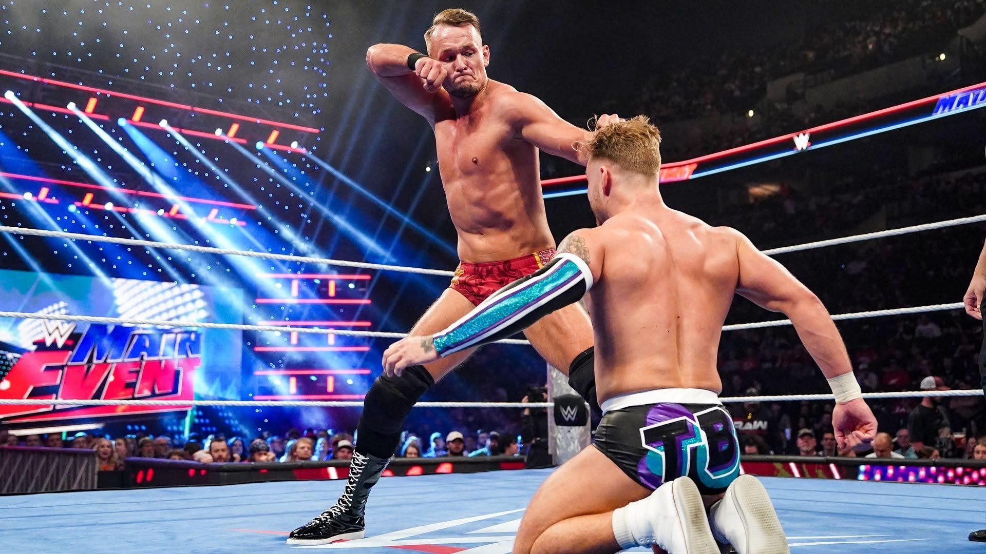 WWE Main Event background