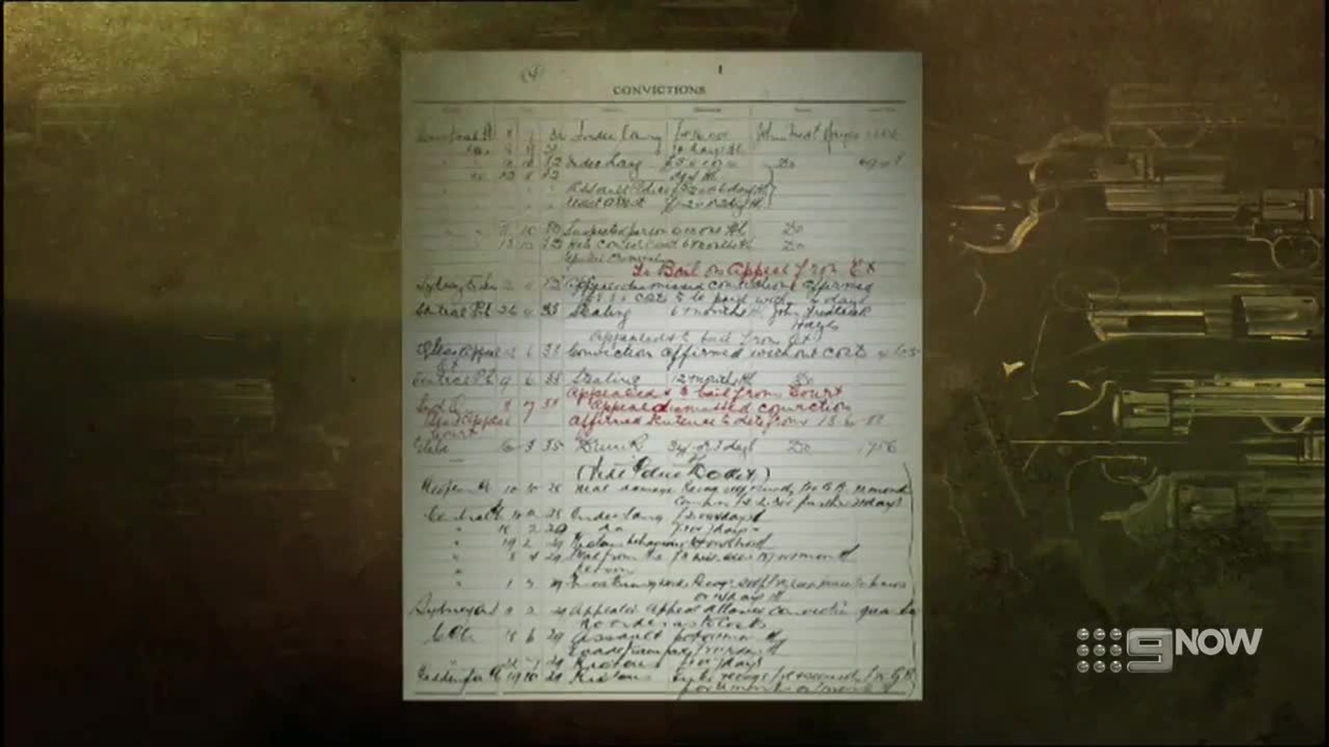 Australian Crime Stories background