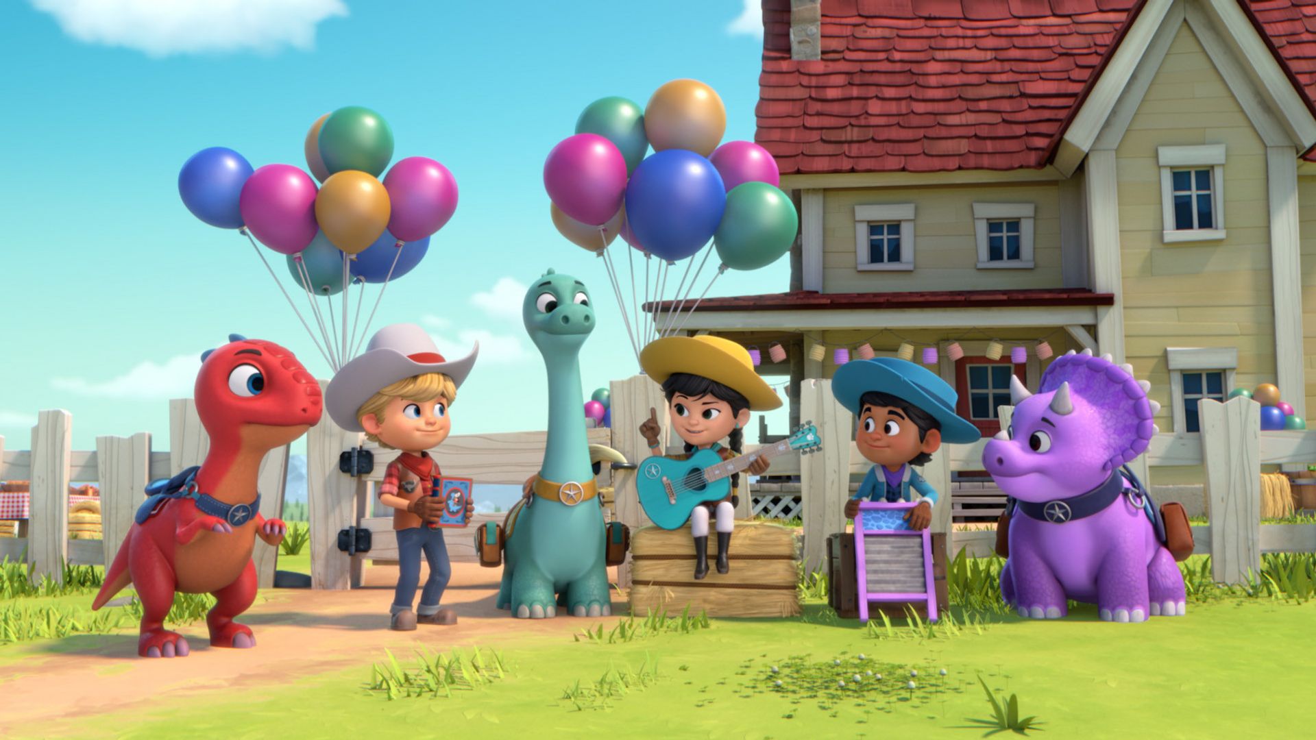 Dino Ranch background