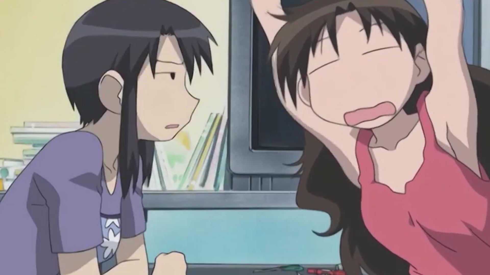 Azumanga Daioh: The Animation background