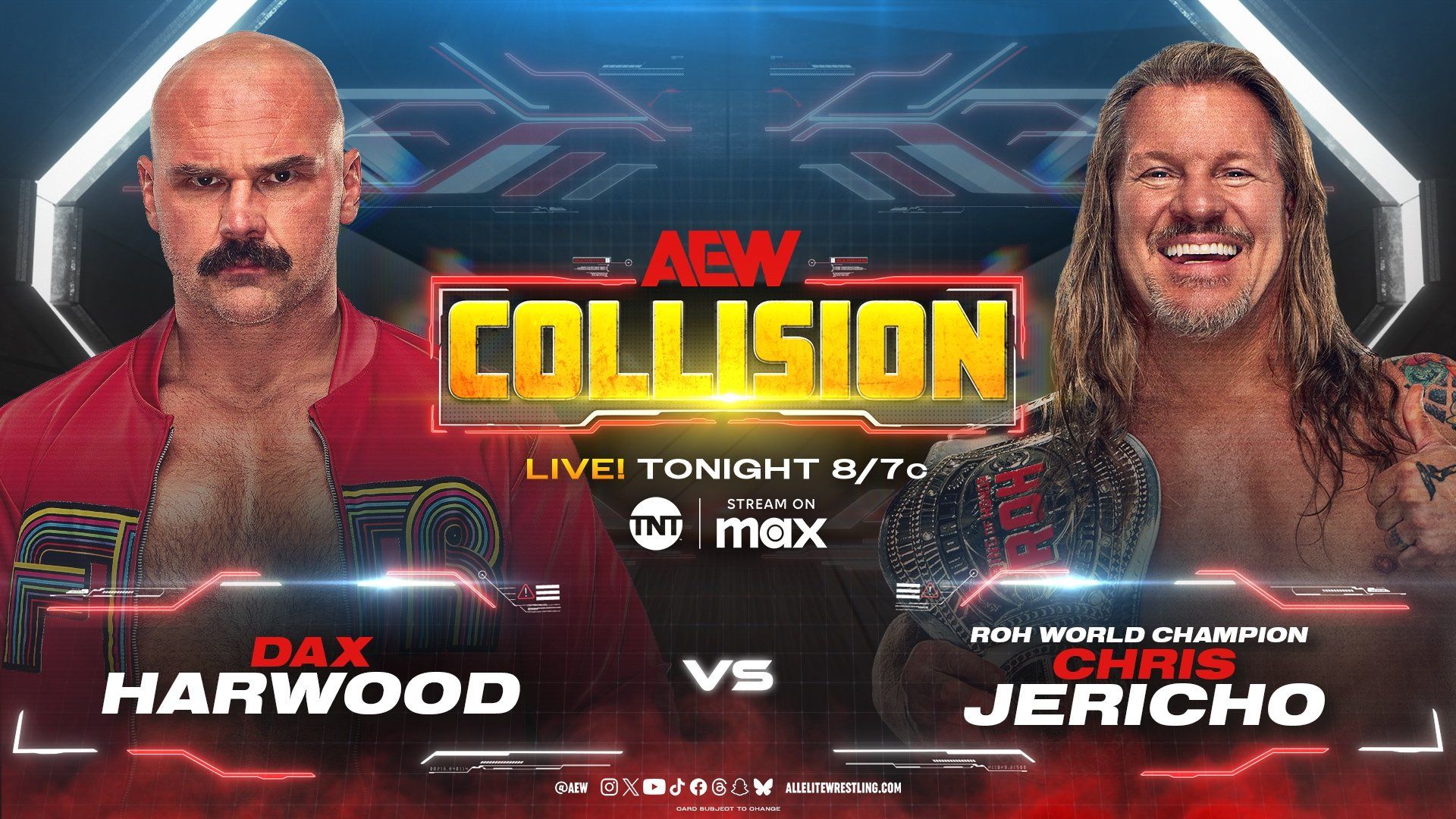 AEW Collision background
