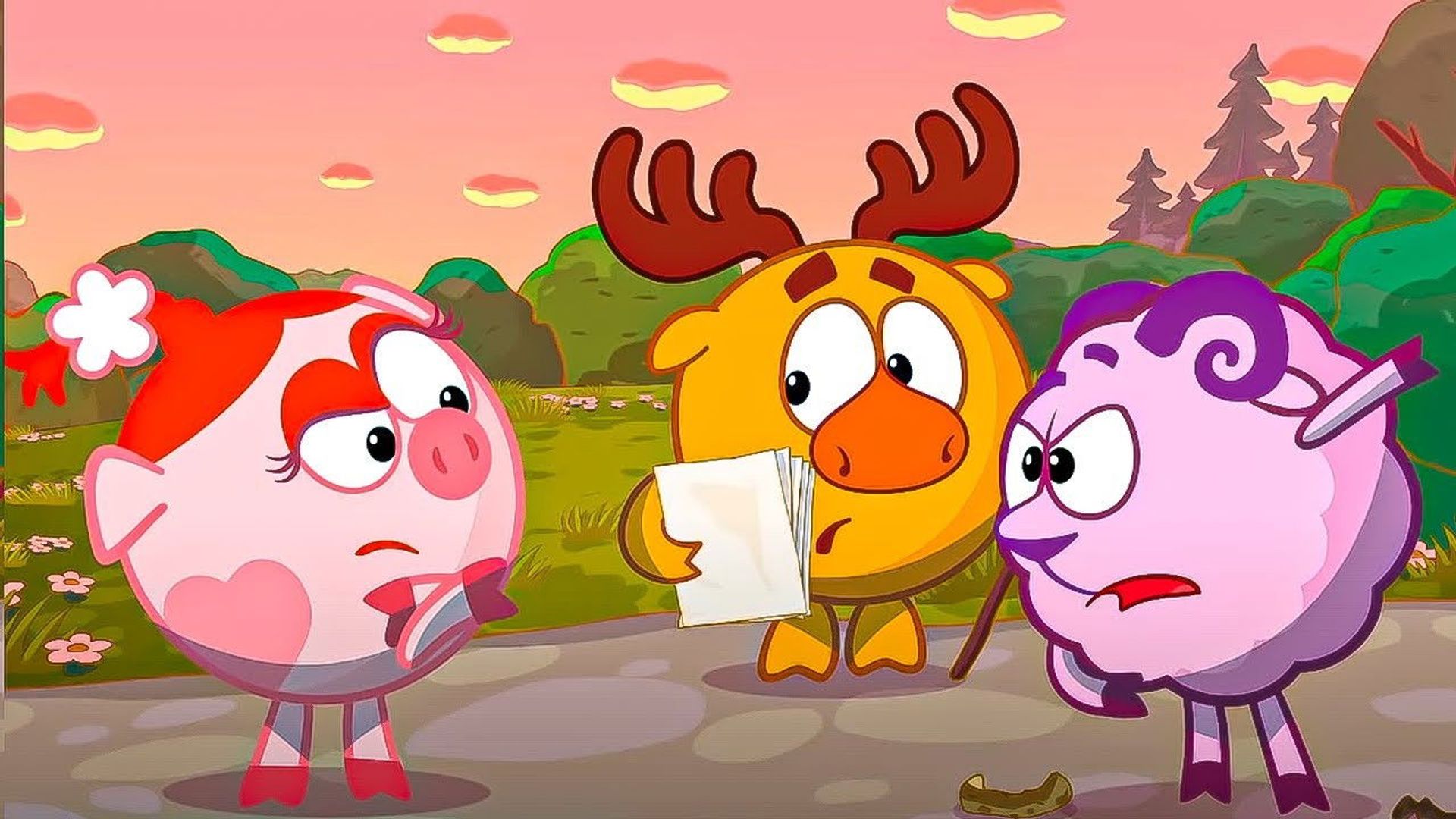 Kikoriki: New Season background