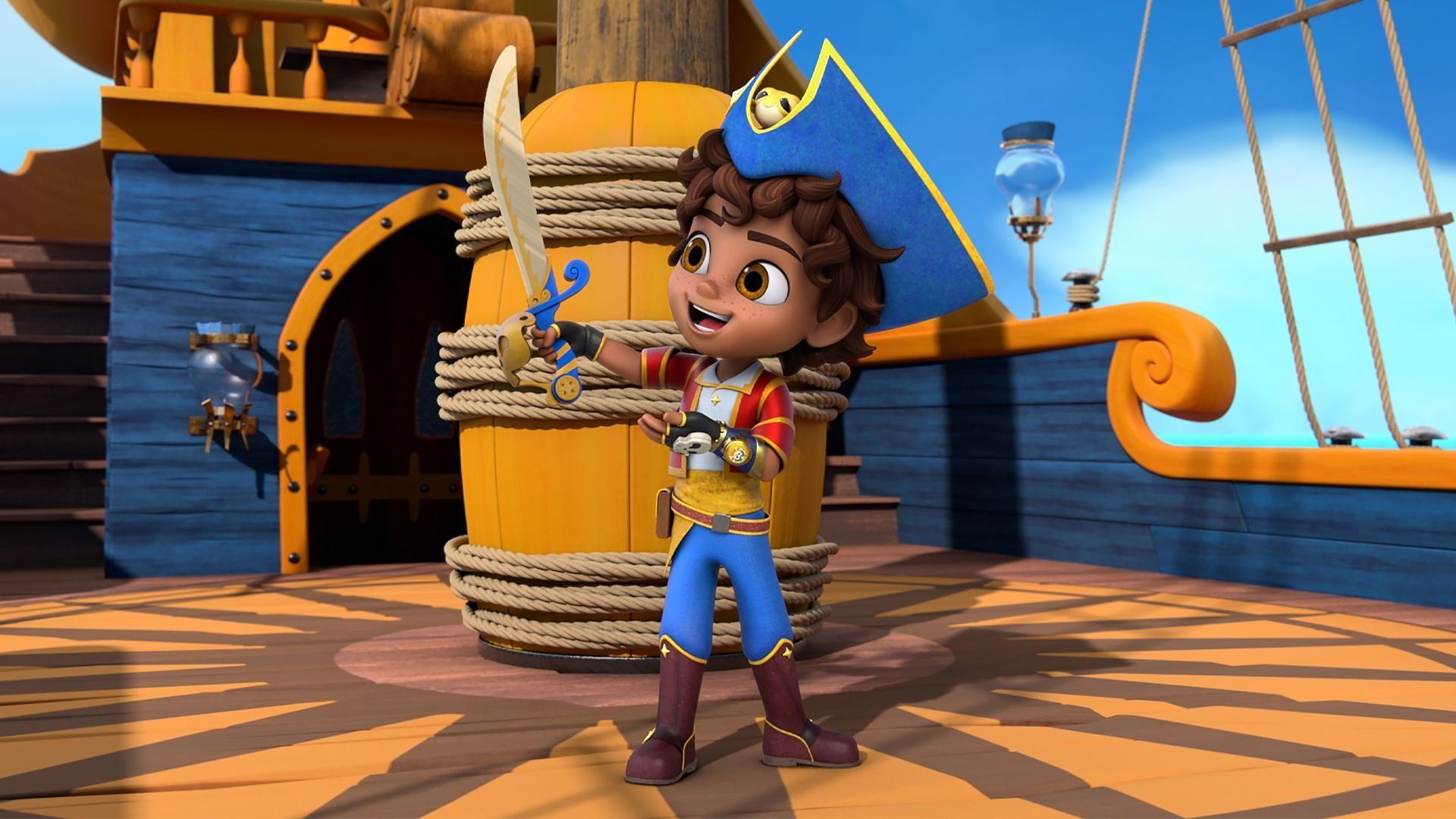 Santiago of the Seas background