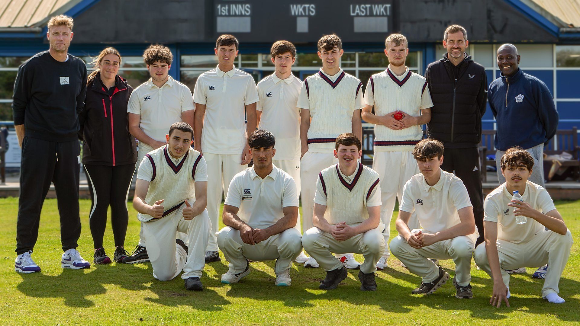 Freddie Flintoff's Field of Dreams background
