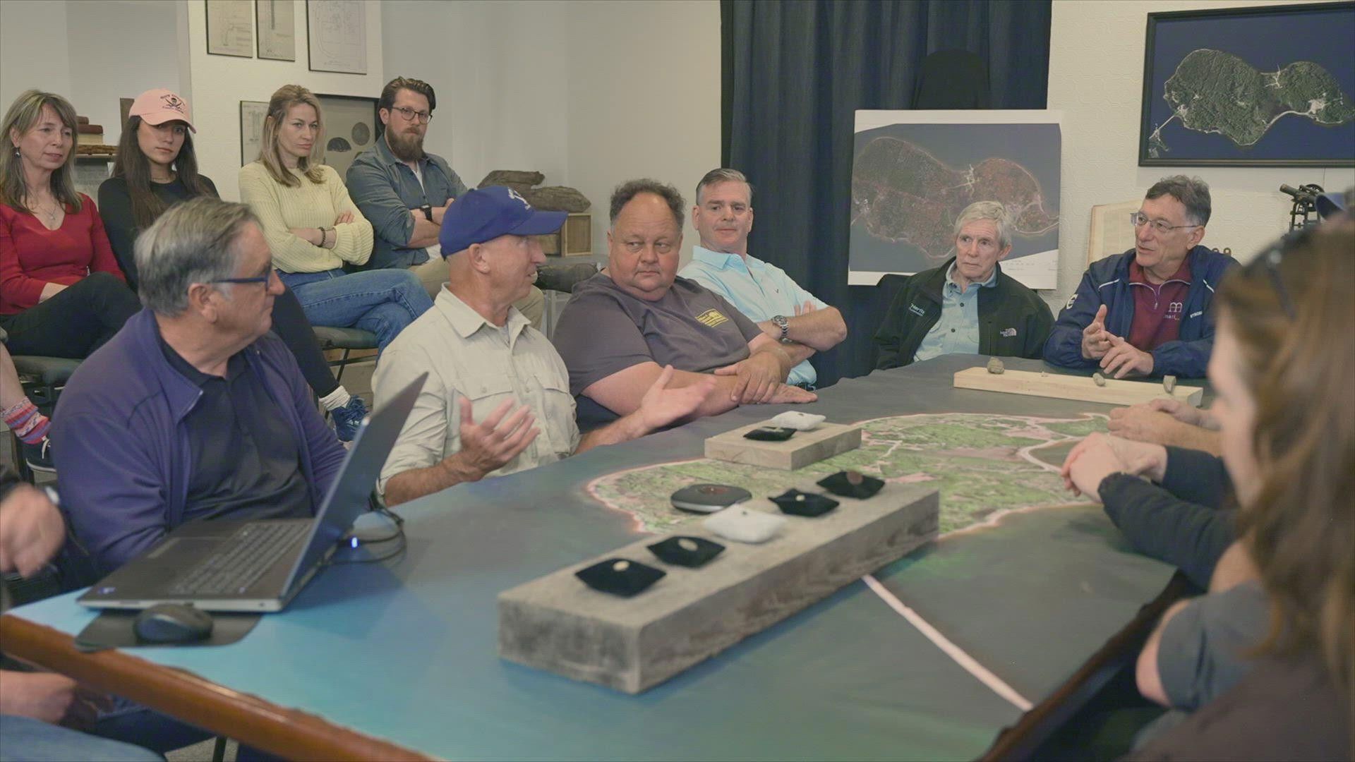 The Curse of Oak Island background